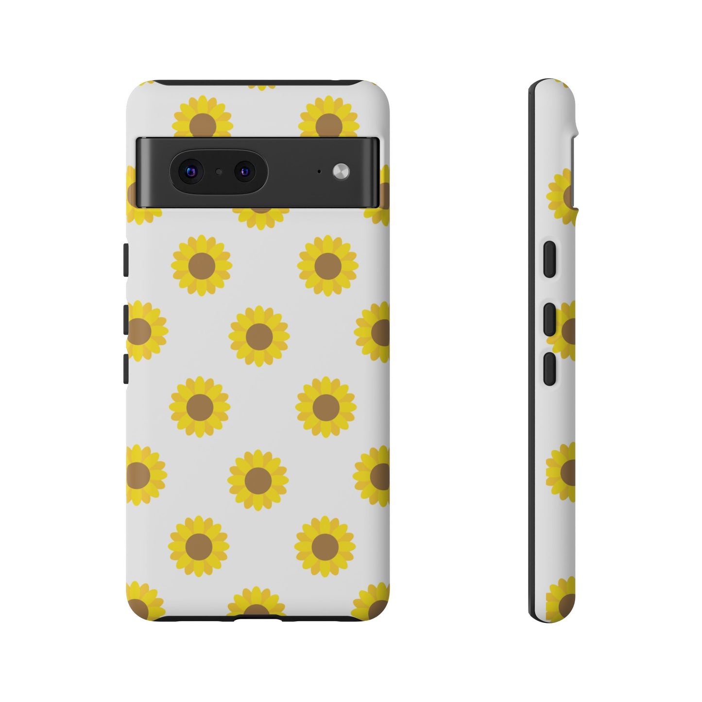 KC Kind Sunflower Phone Case in White