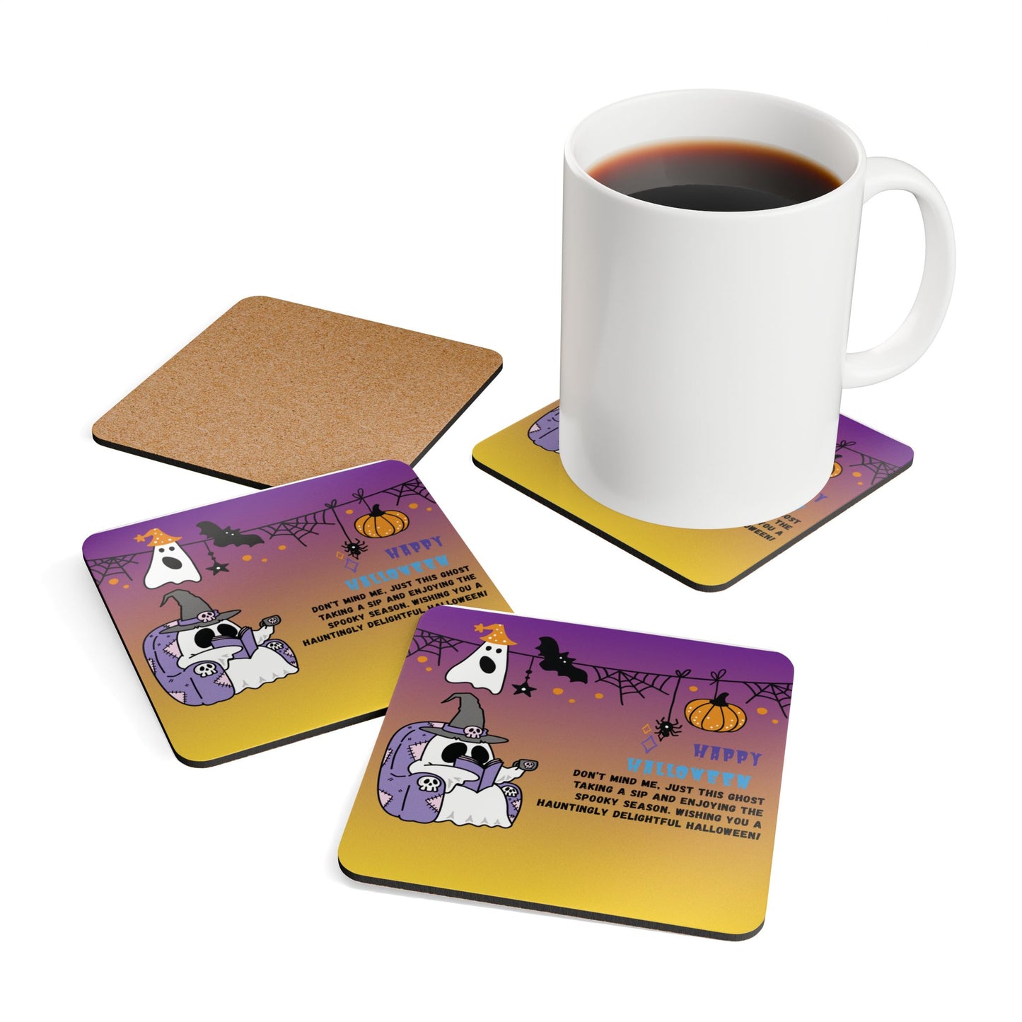 Coaster Set - Halloween Theme - Sit & Relax Collection