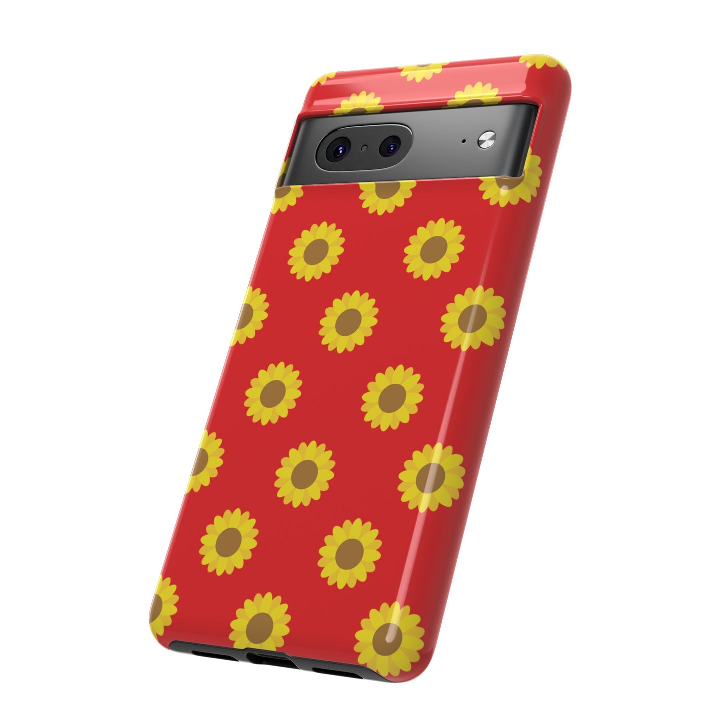 KC Kind Sunflower Phone Case in Red
