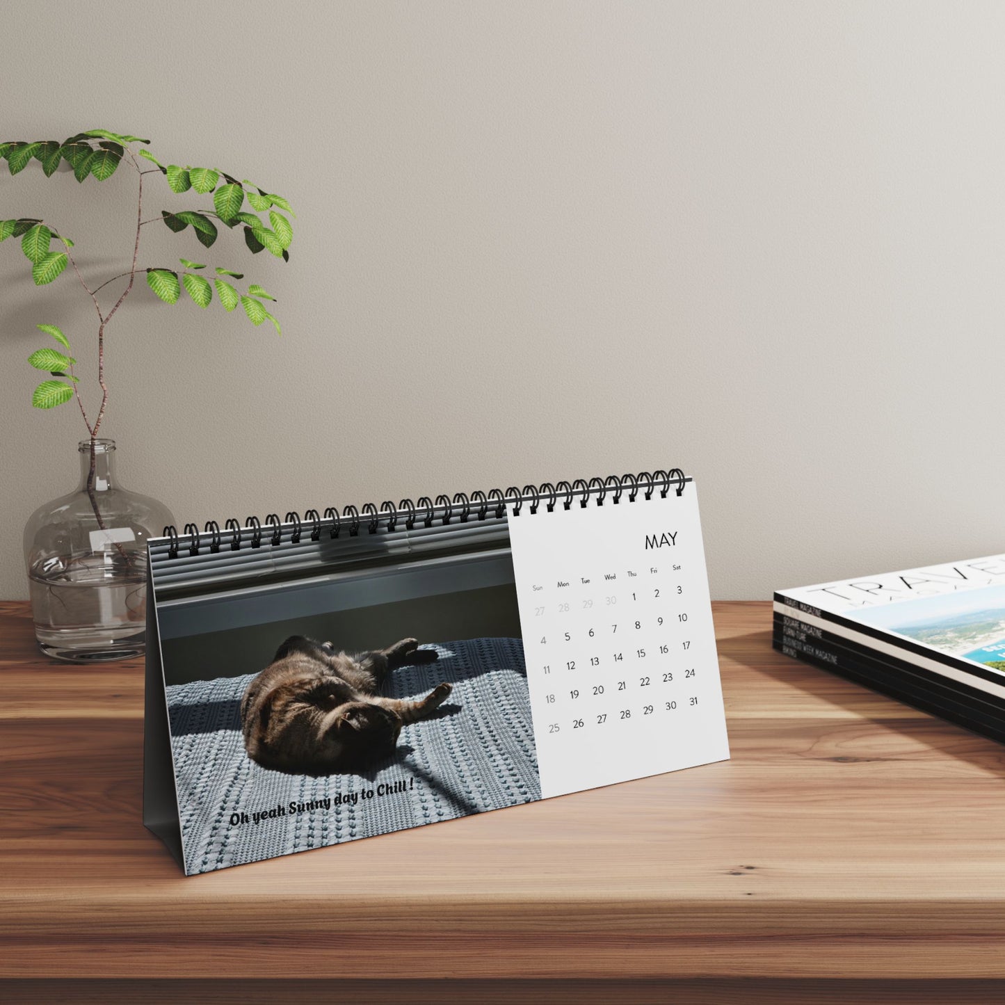 Desktop Calendar (2025) Pets Pictures | Cat & Dog Lovers Calendar