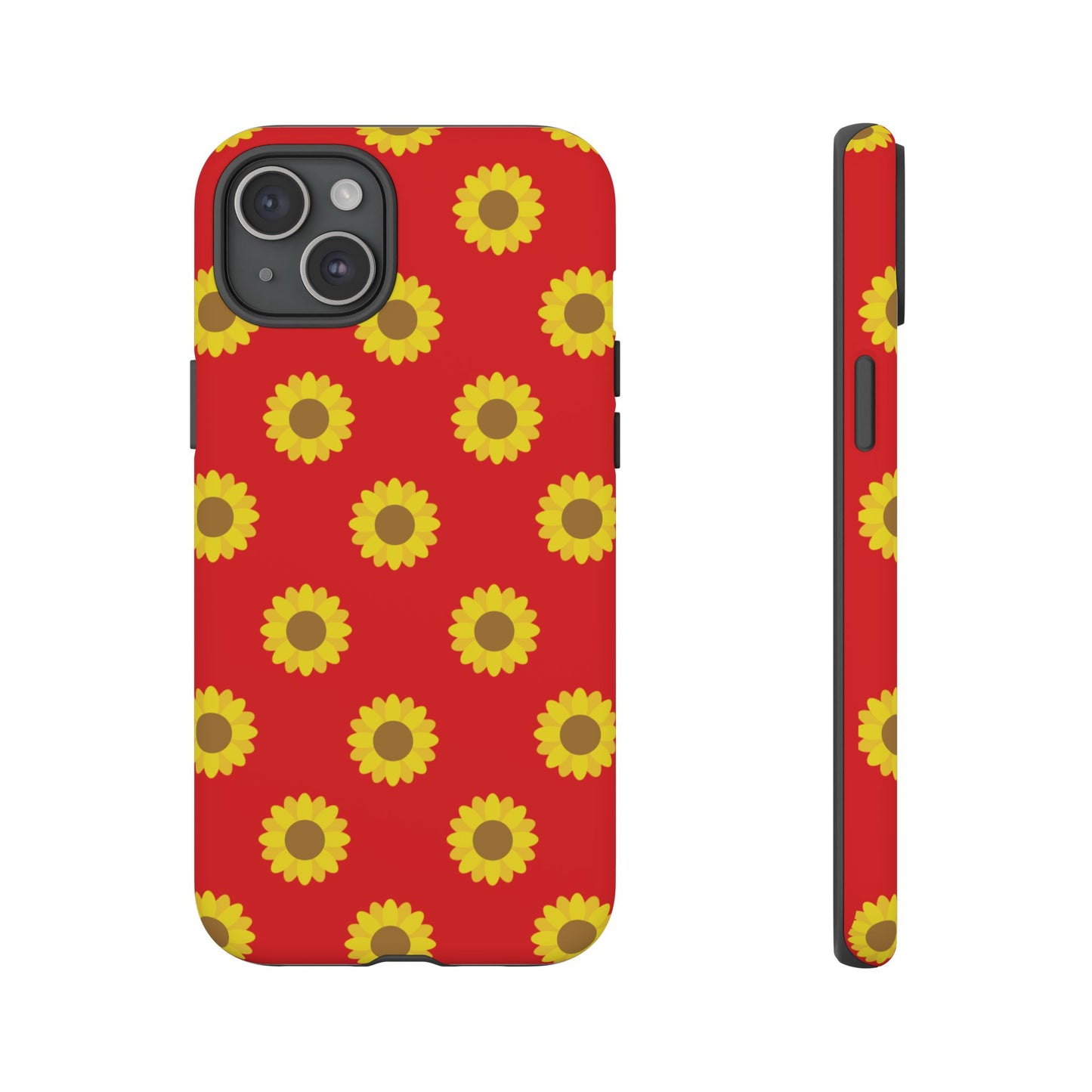 KC Kind Sunflower Phone Case in Red