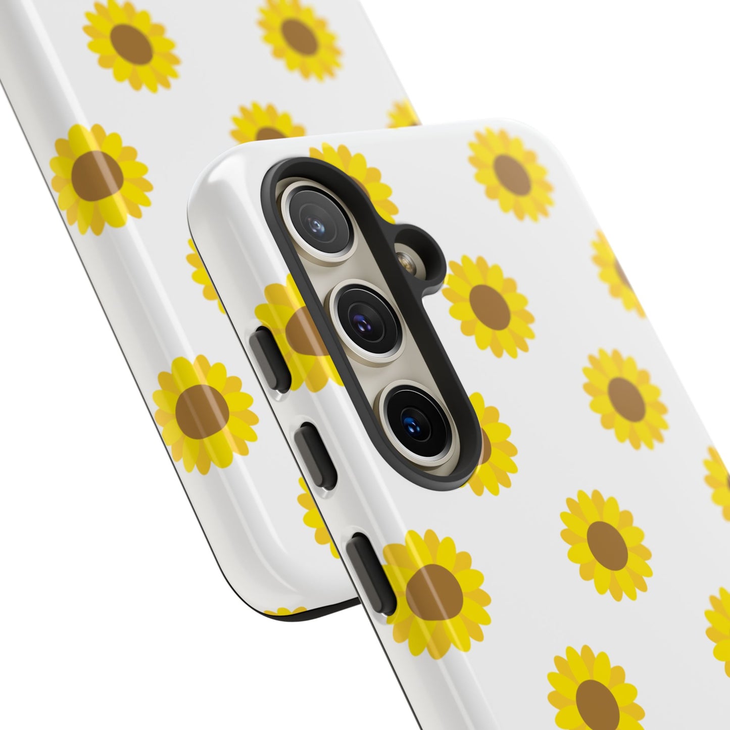 KC Kind Sunflower Phone Case in White