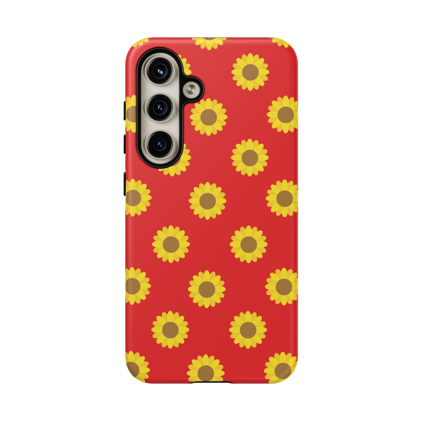 KC Kind Sunflower Phone Case in Red