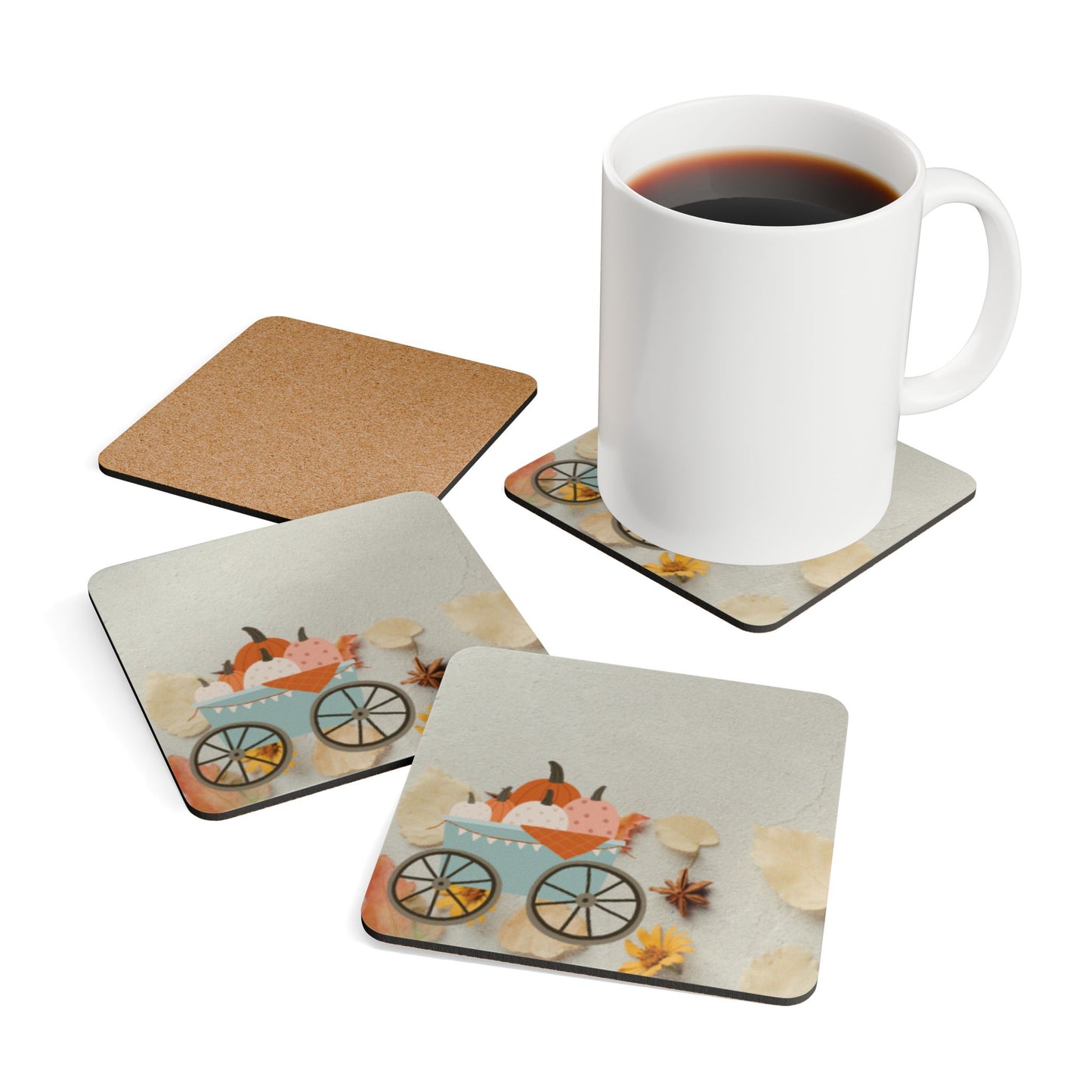 Fall Coaster Set