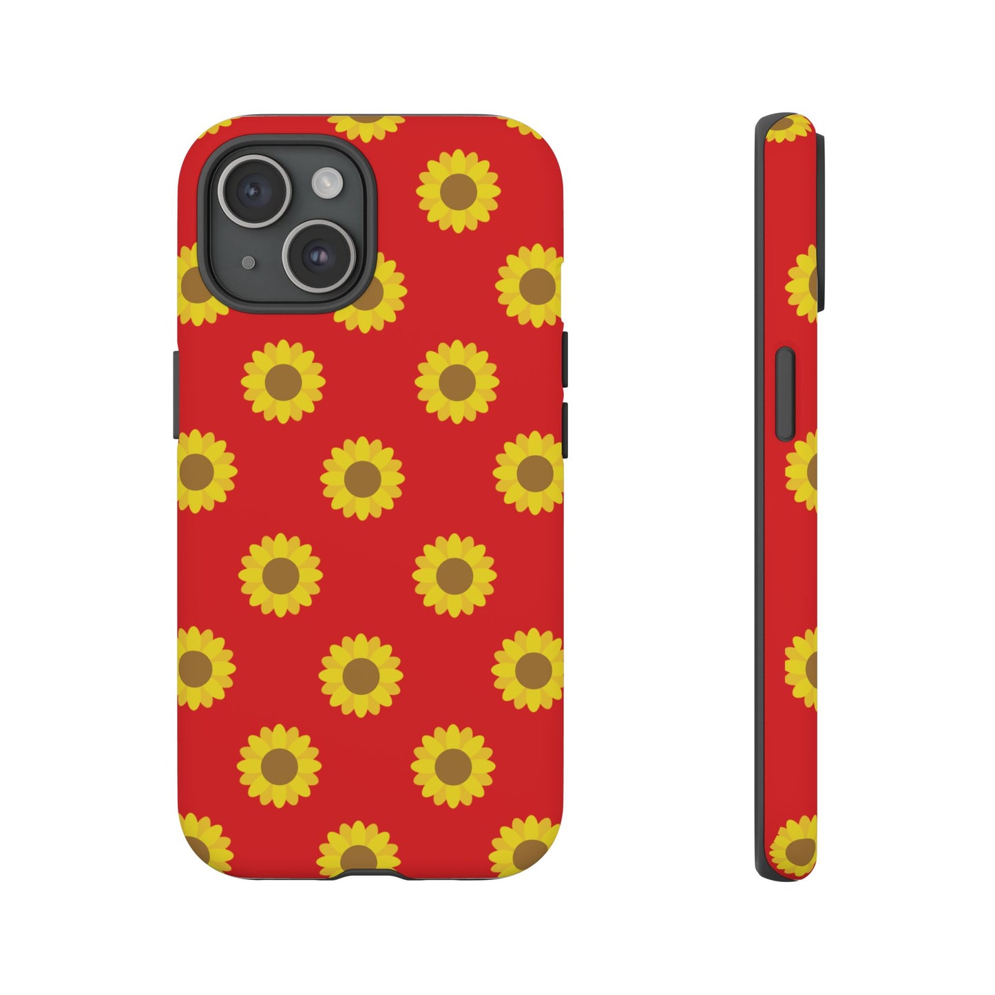 KC Kind Sunflower Phone Case in Red