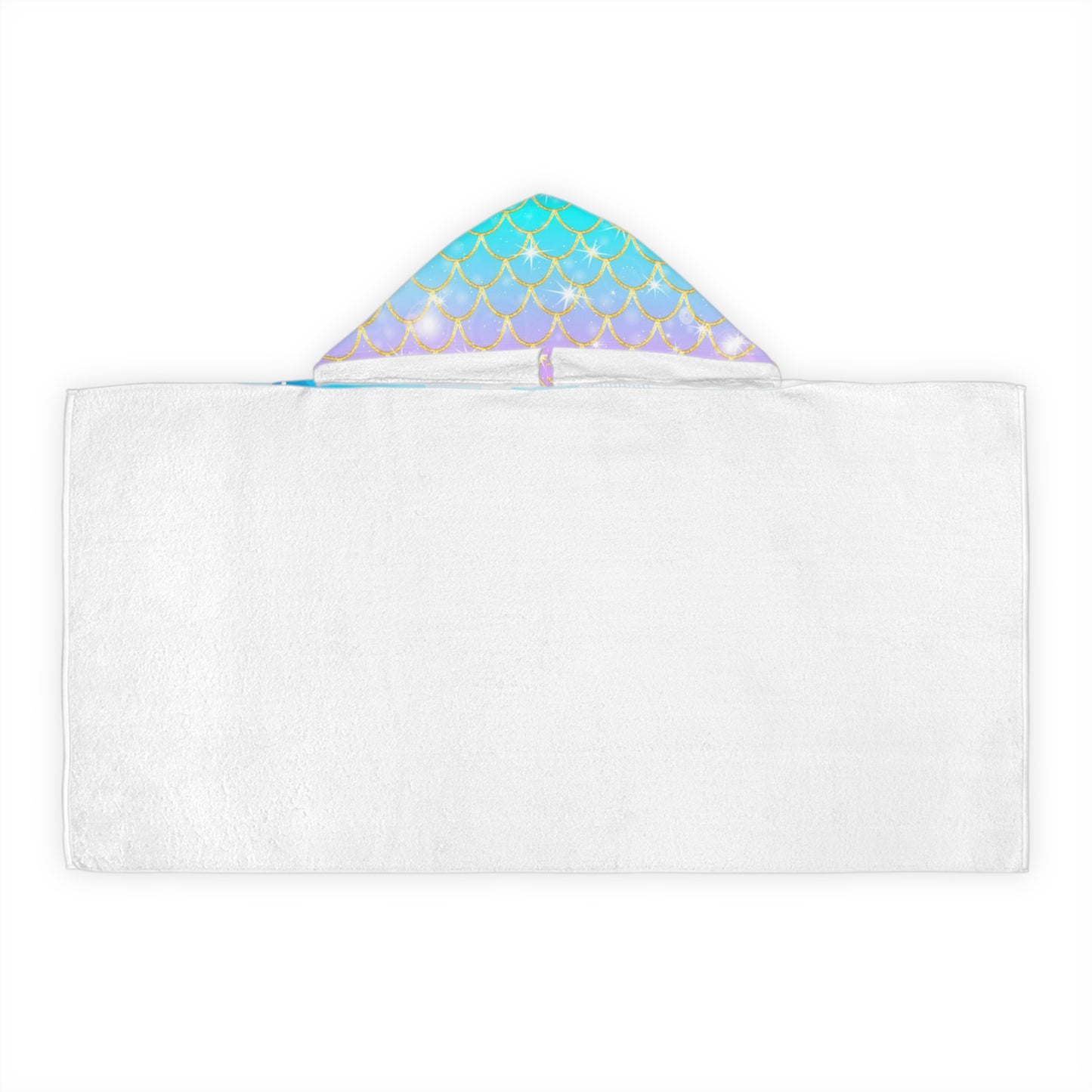 Mermaid Hooded Towel for Kids