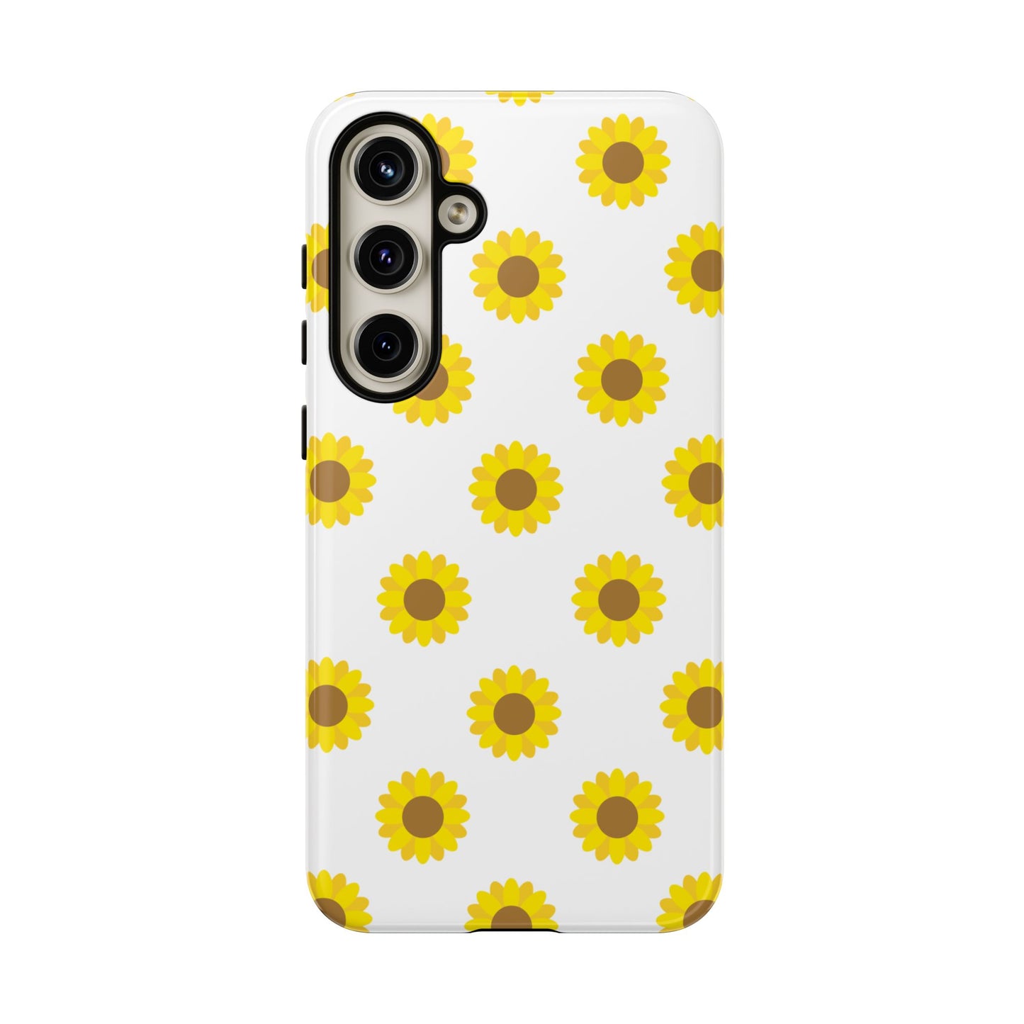 KC Kind Sunflower Phone Case in White