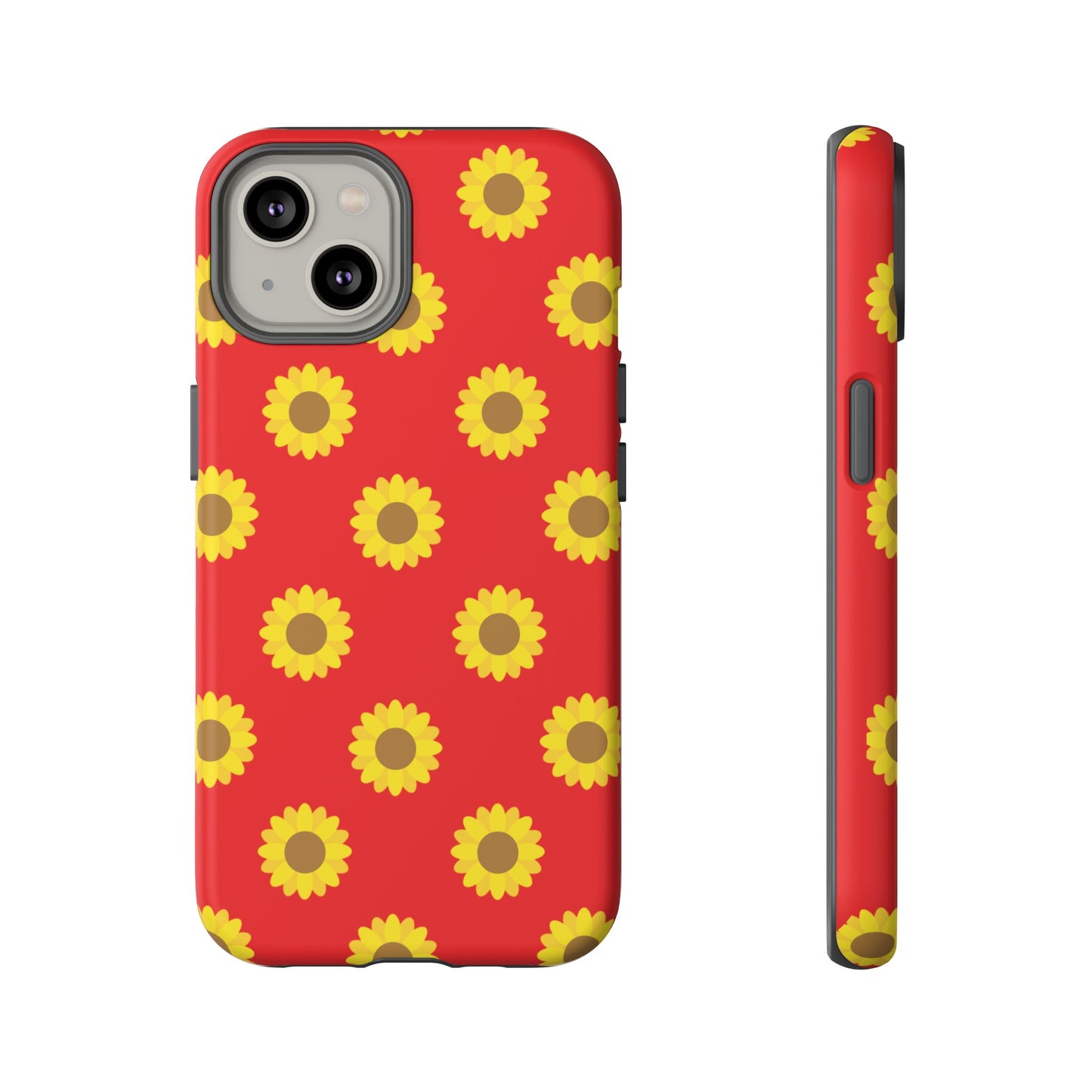 KC Kind Sunflower Phone Case in Red