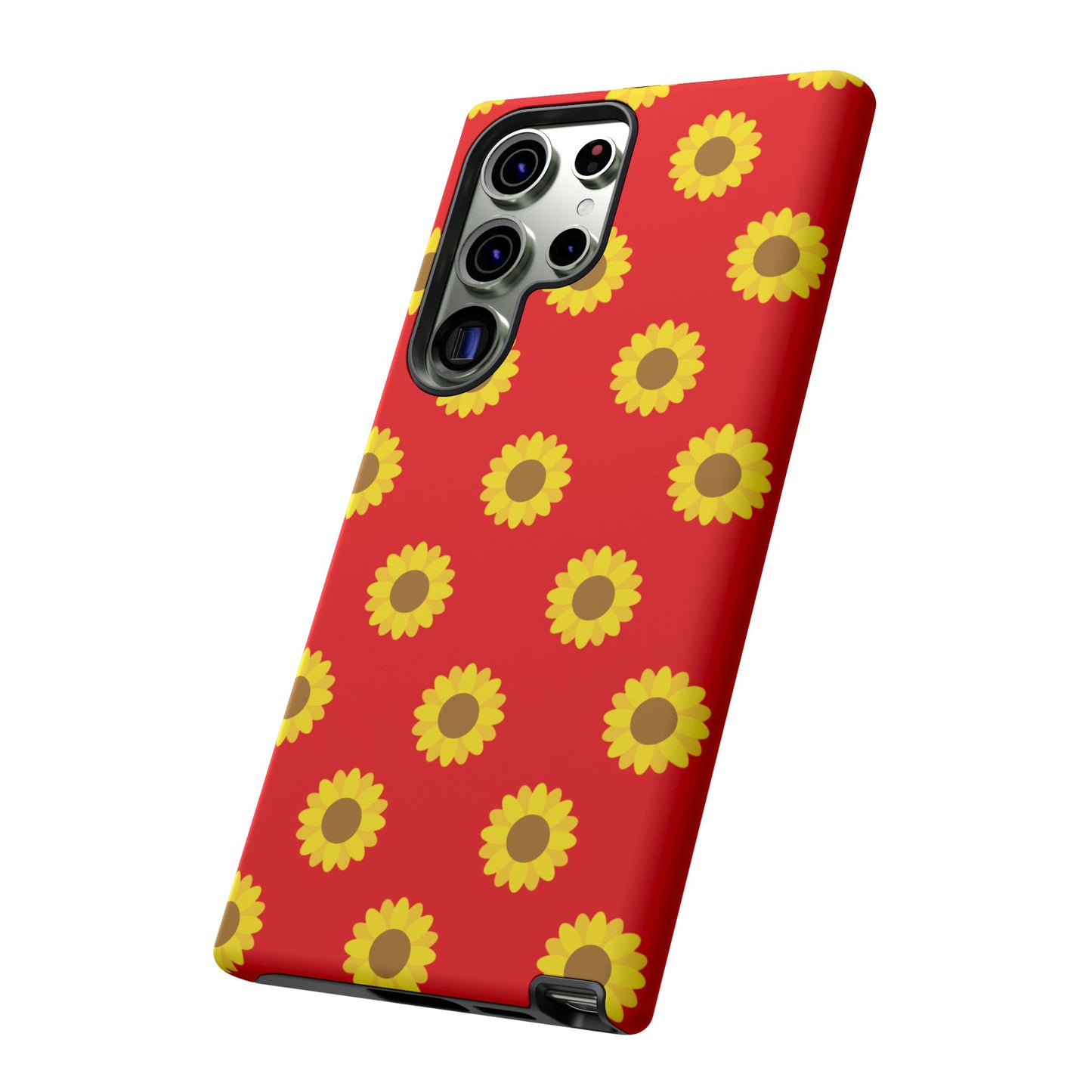 KC Kind Sunflower Phone Case in Red