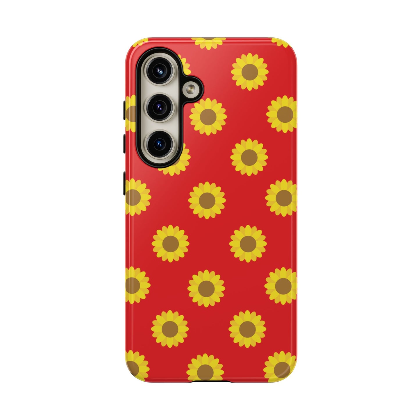 KC Kind Sunflower Phone Case in Red