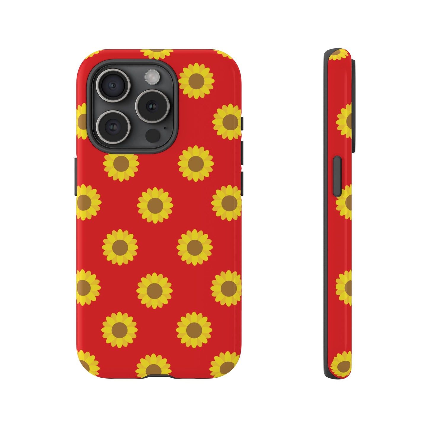 KC Kind Sunflower Phone Case in Red