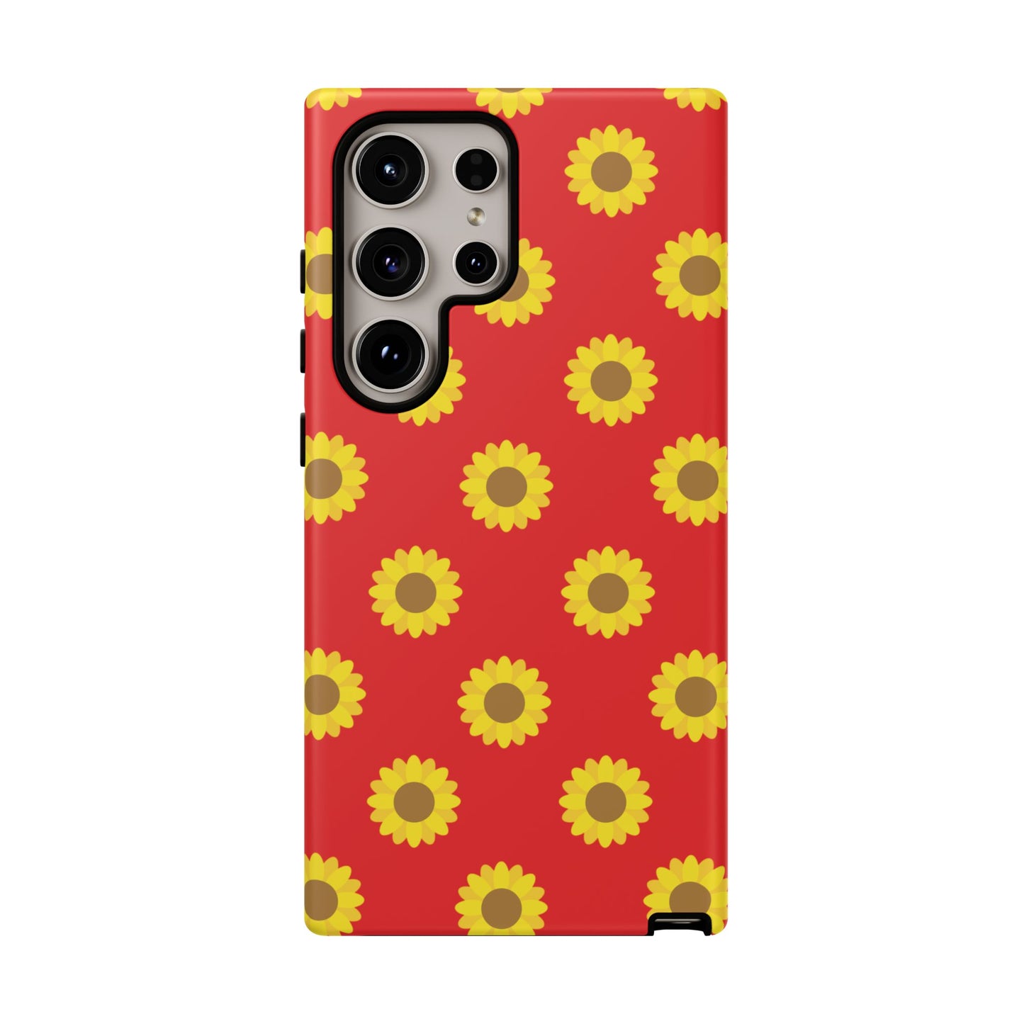 KC Kind Sunflower Phone Case in Red