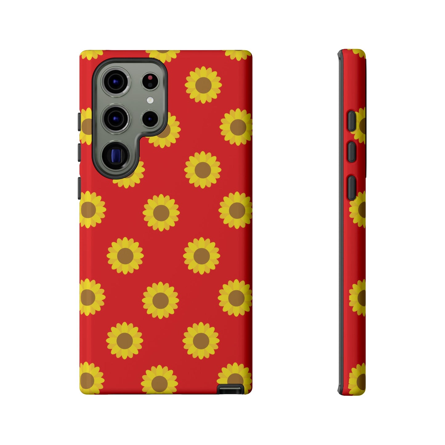 KC Kind Sunflower Phone Case in Red