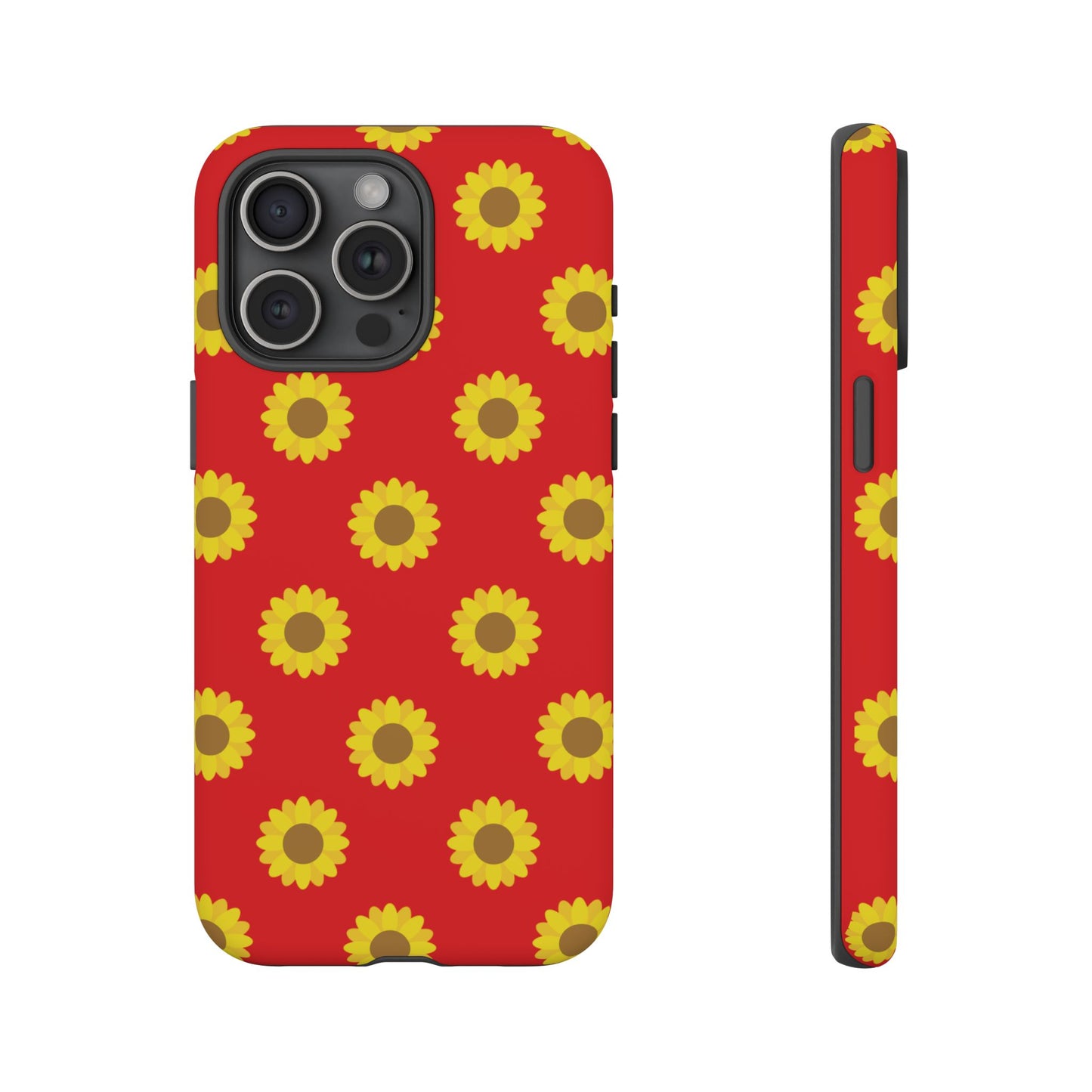 KC Kind Sunflower Phone Case in Red