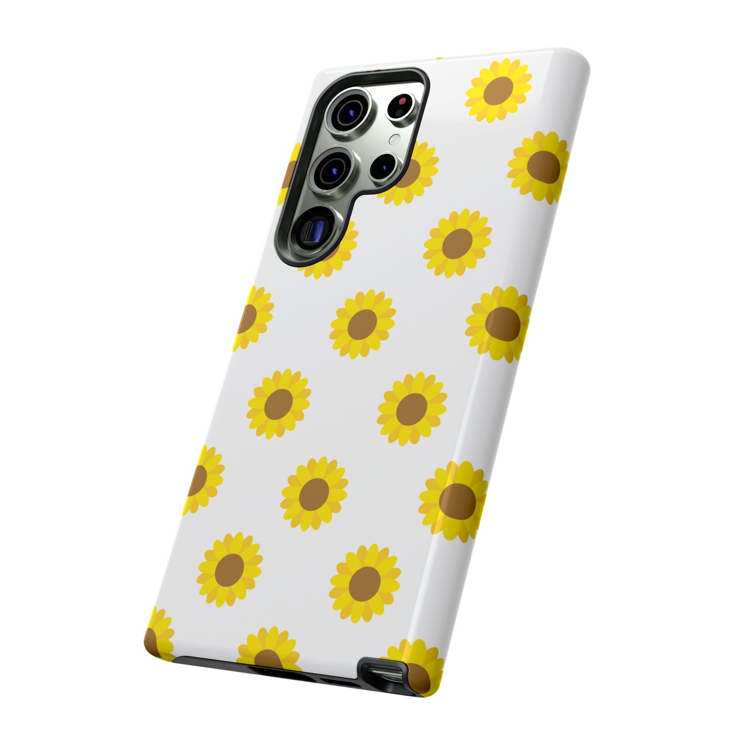 KC Kind Sunflower Phone Case in White