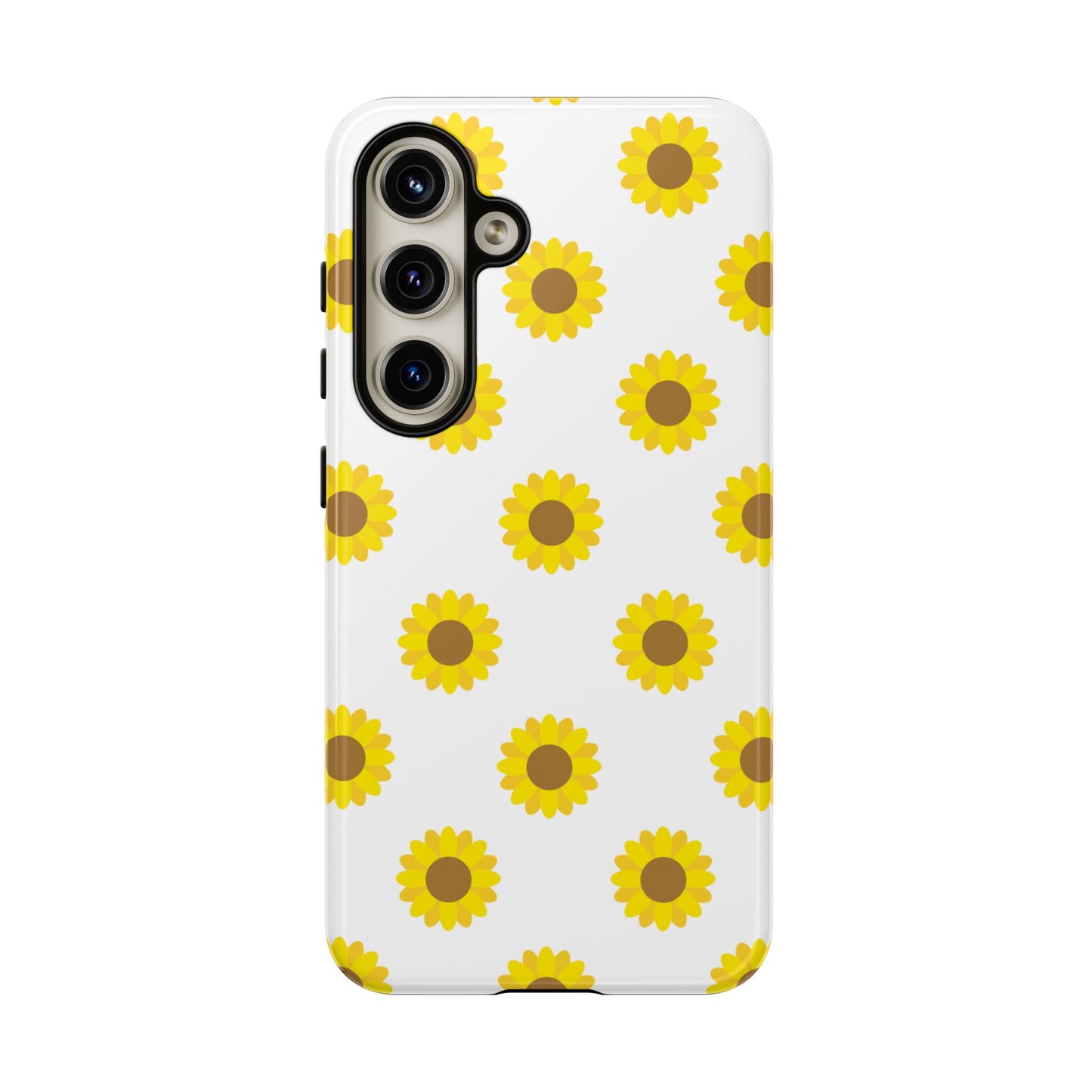 KC Kind Sunflower Phone Case in White