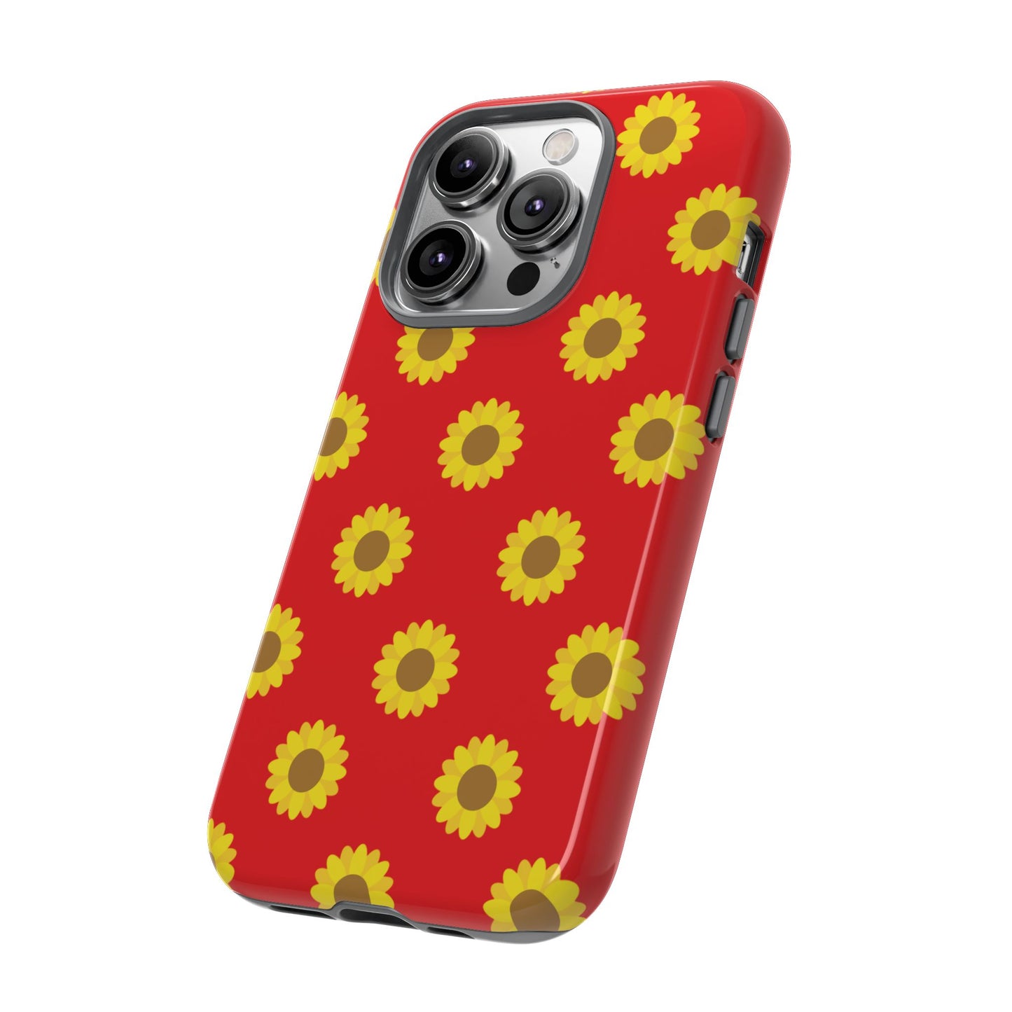 KC Kind Sunflower Phone Case in Red