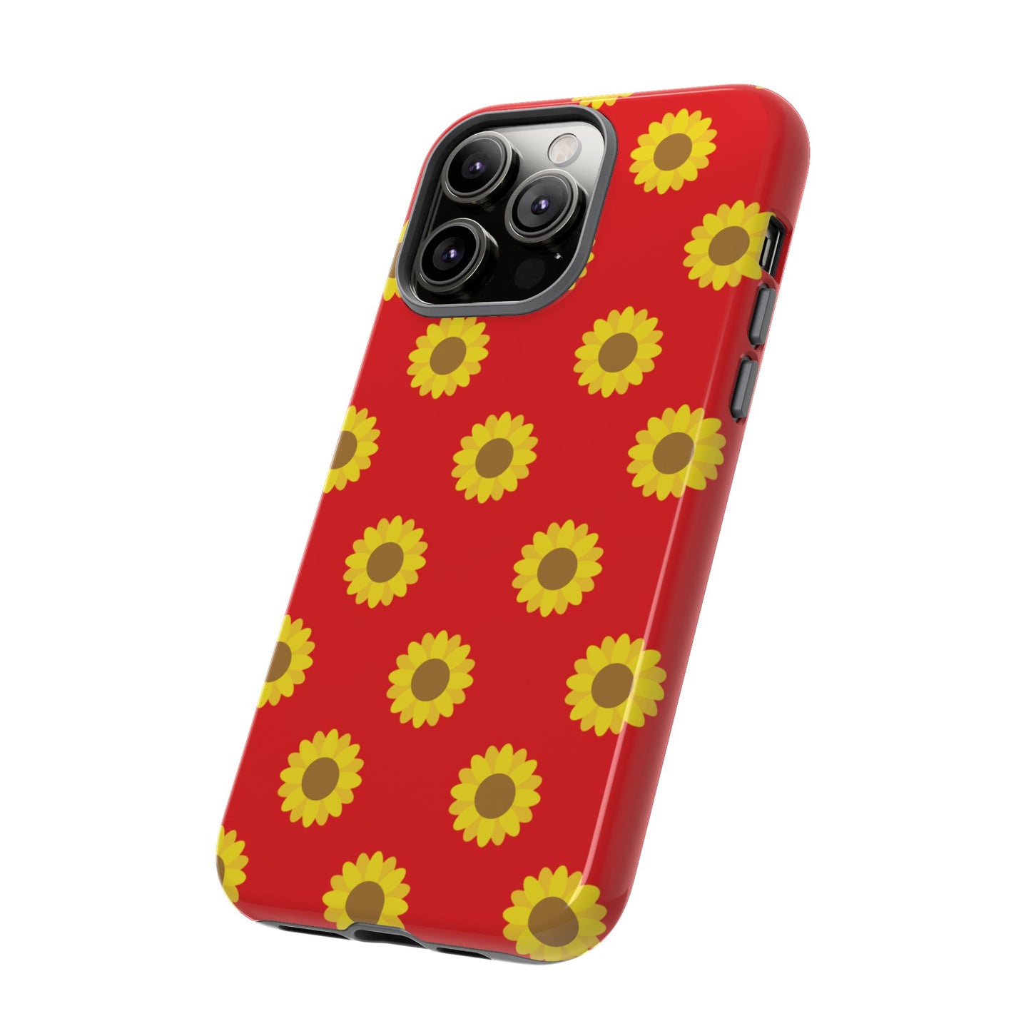 KC Kind Sunflower Phone Case in Red
