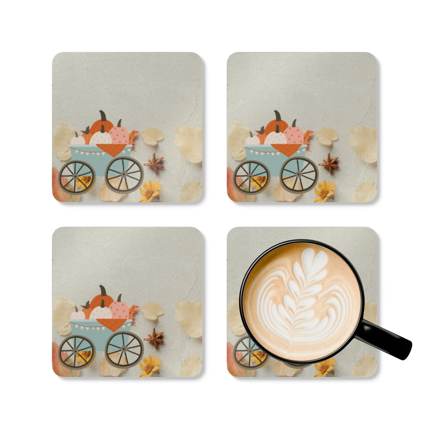 Fall Coaster Set
