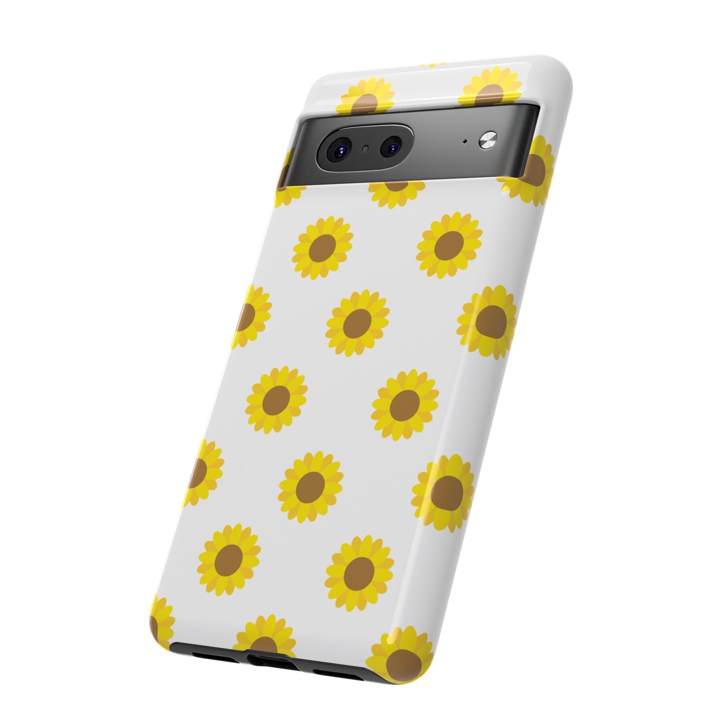 KC Kind Sunflower Phone Case in White