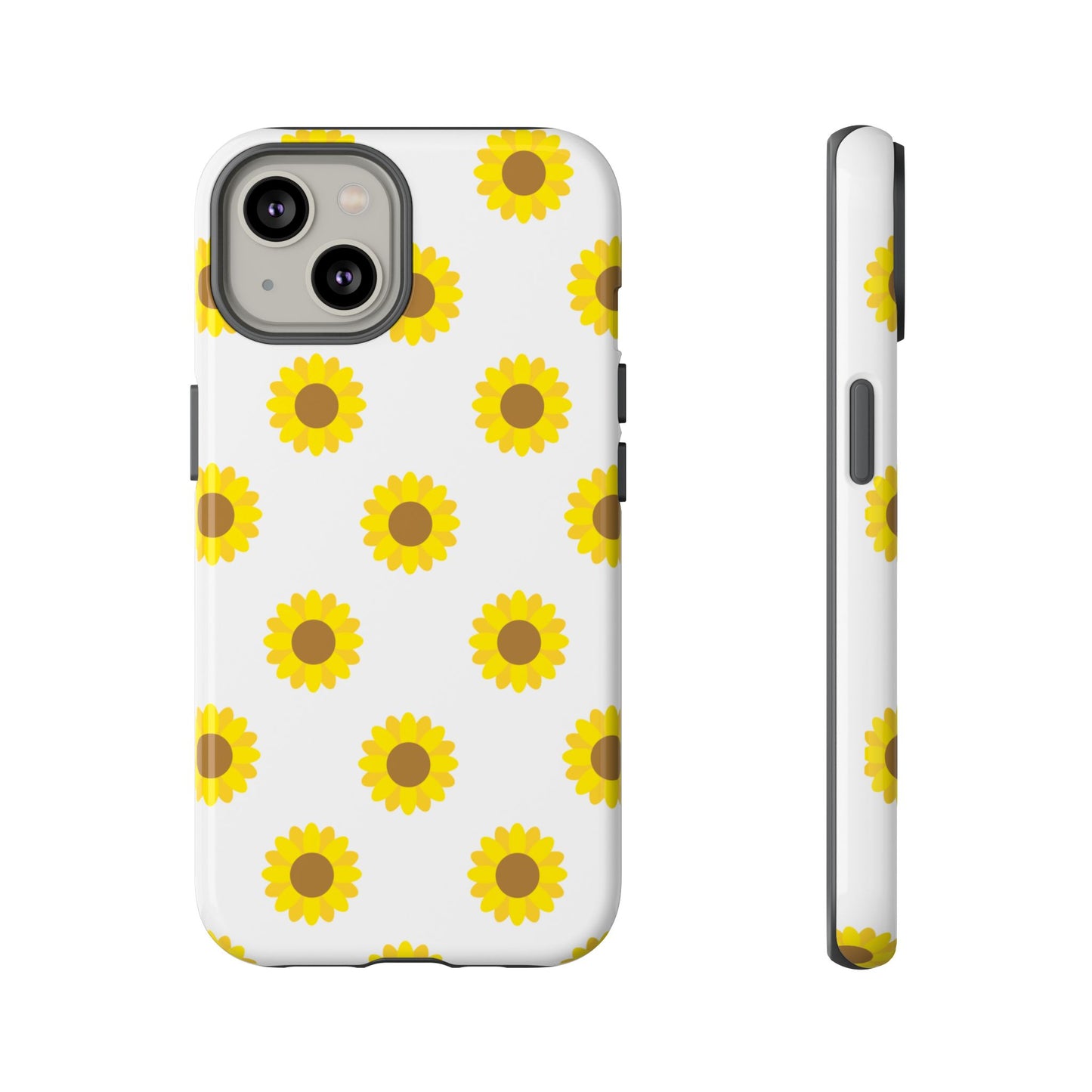 KC Kind Sunflower Phone Case in White