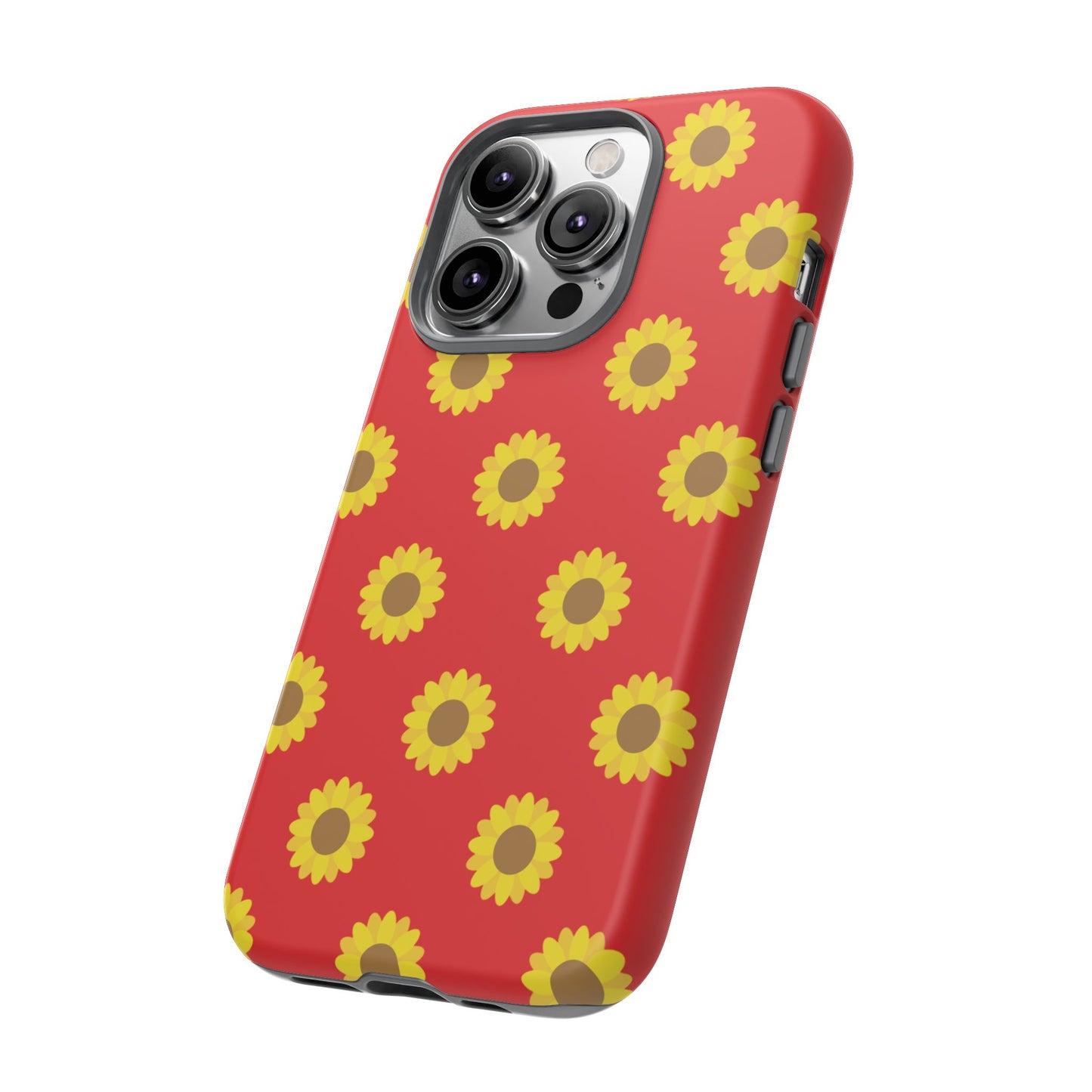 KC Kind Sunflower Phone Case in Red