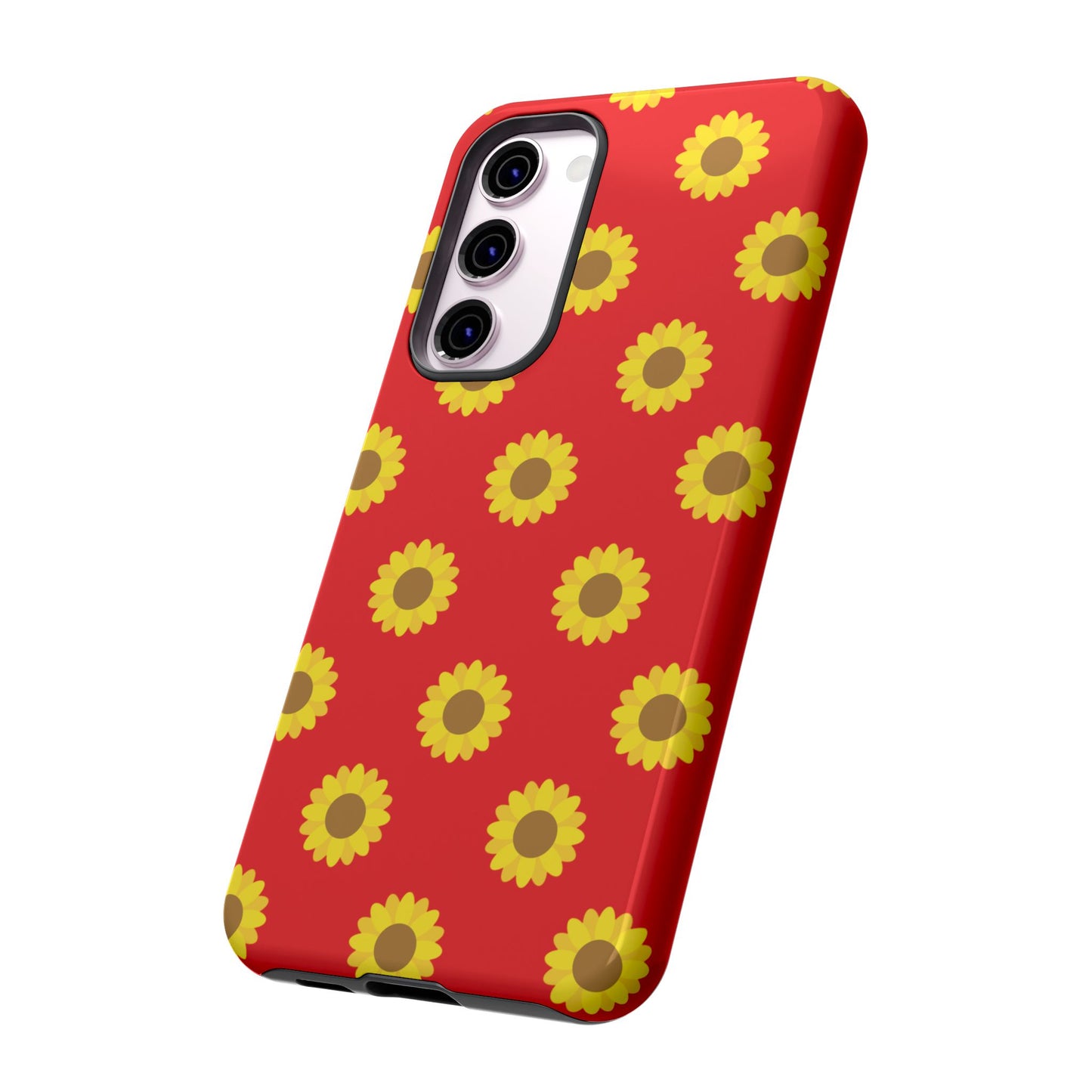 KC Kind Sunflower Phone Case in Red