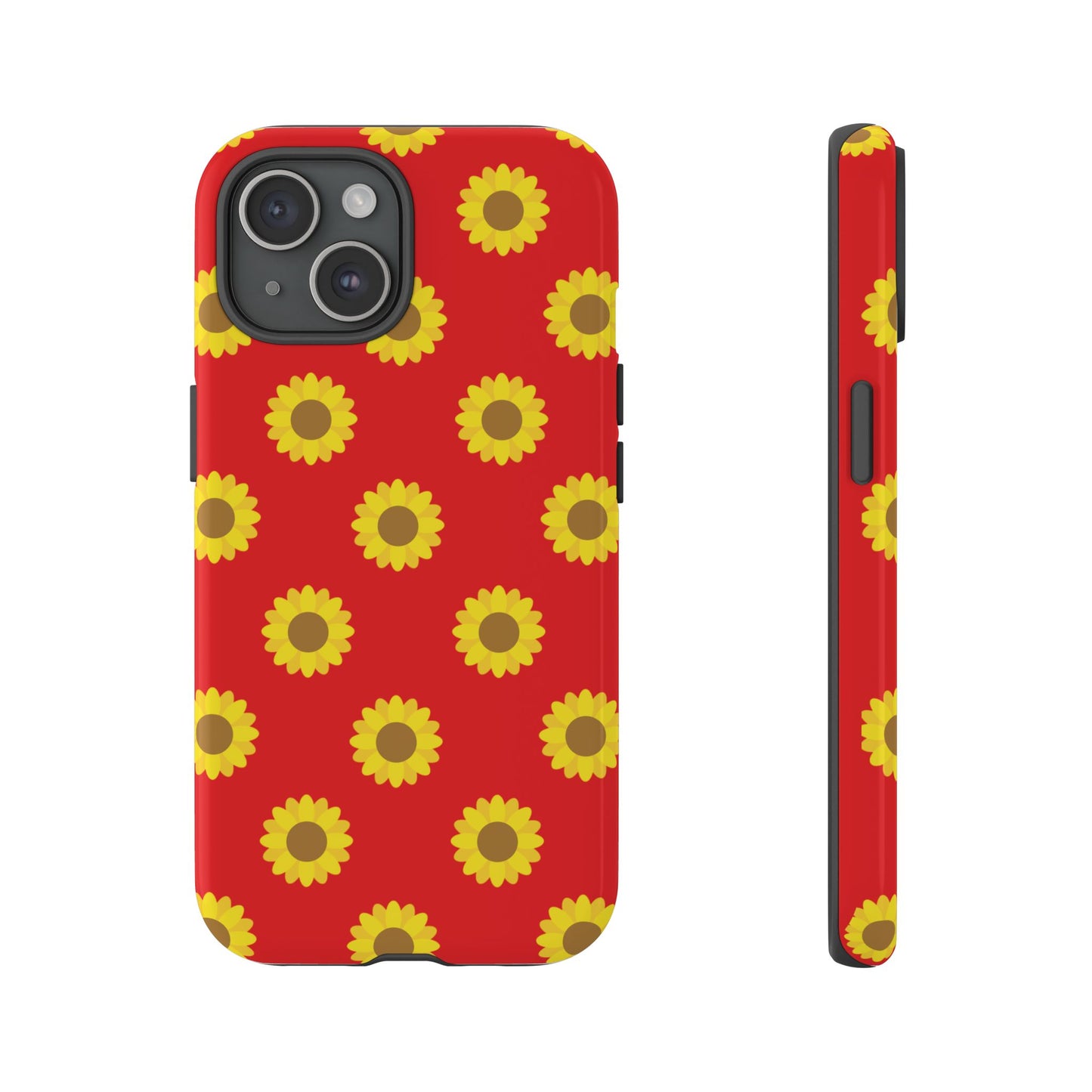 KC Kind Sunflower Phone Case in Red