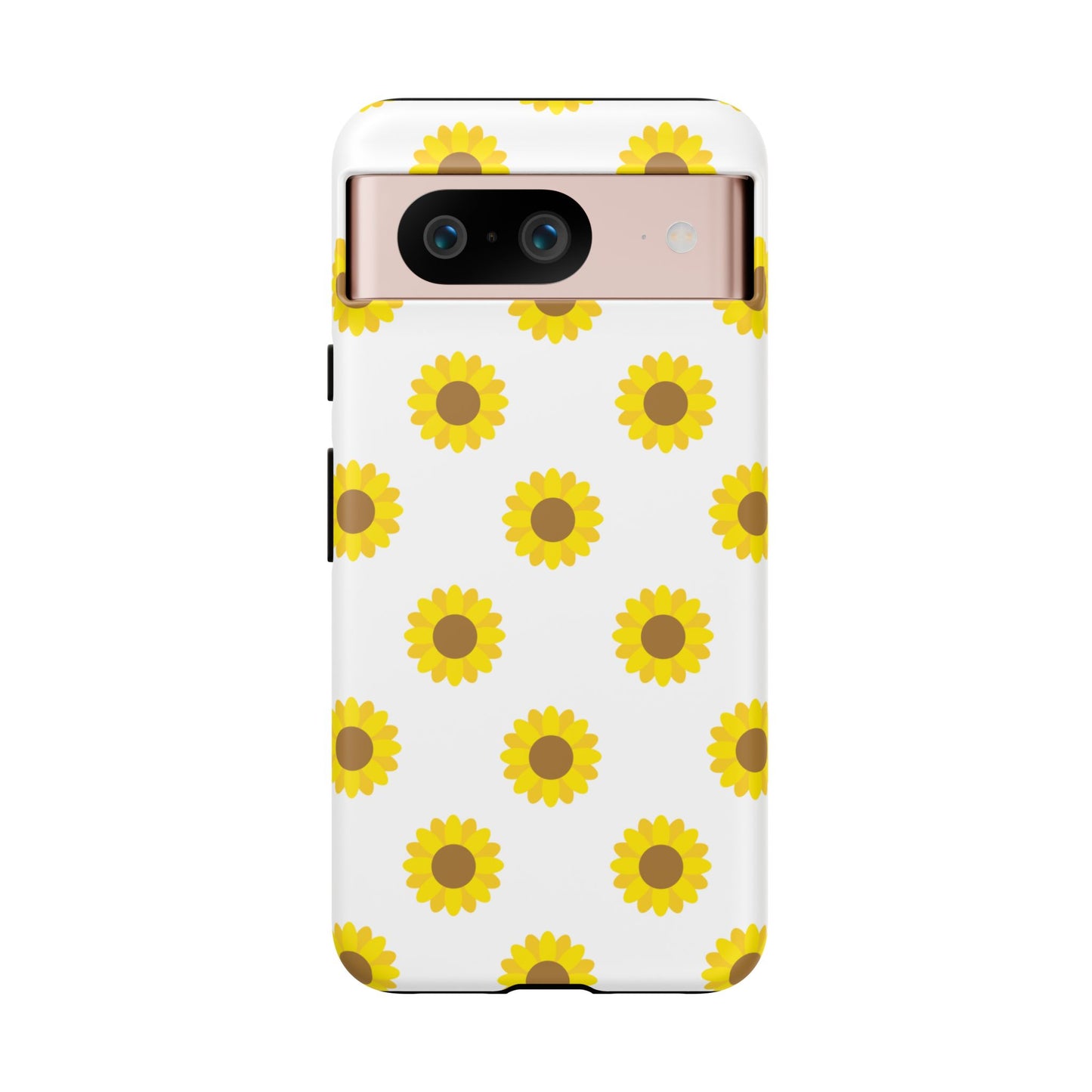 KC Kind Sunflower Phone Case in White