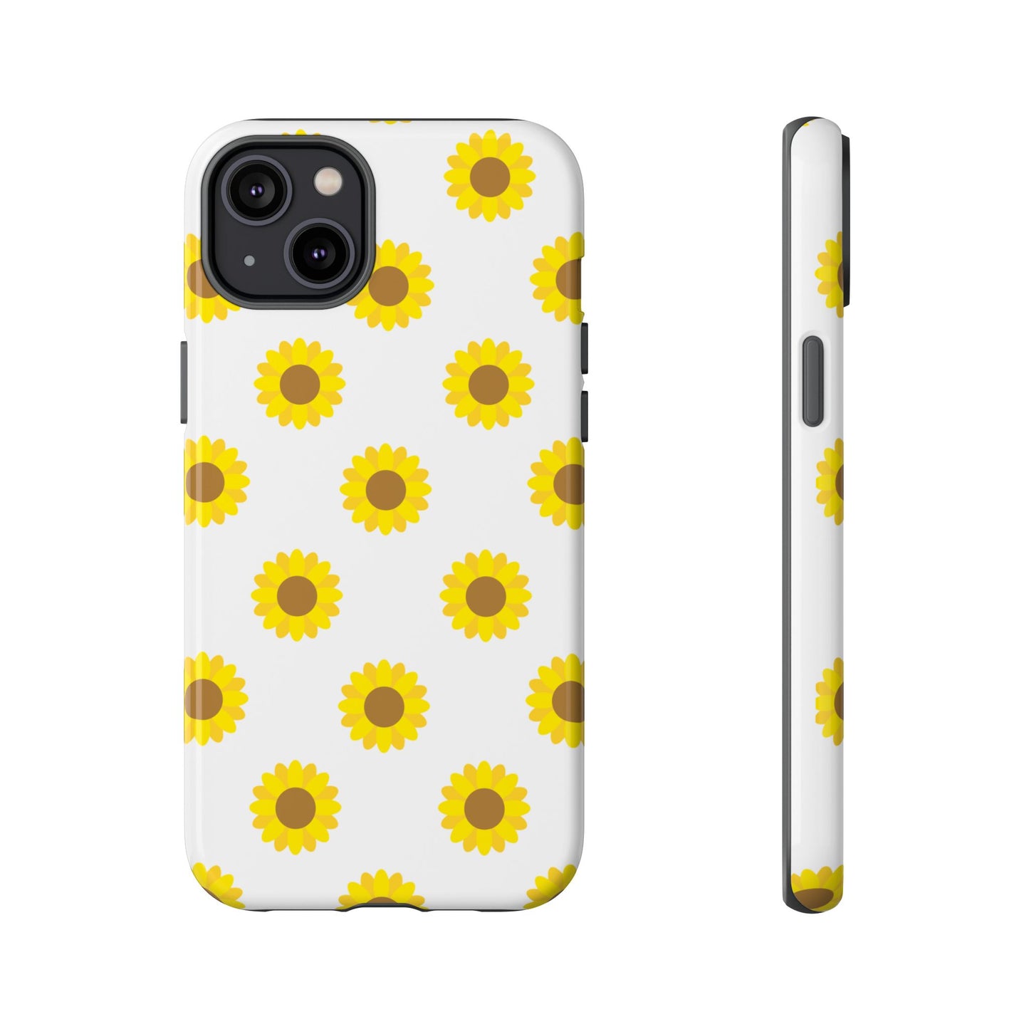 KC Kind Sunflower Phone Case in White