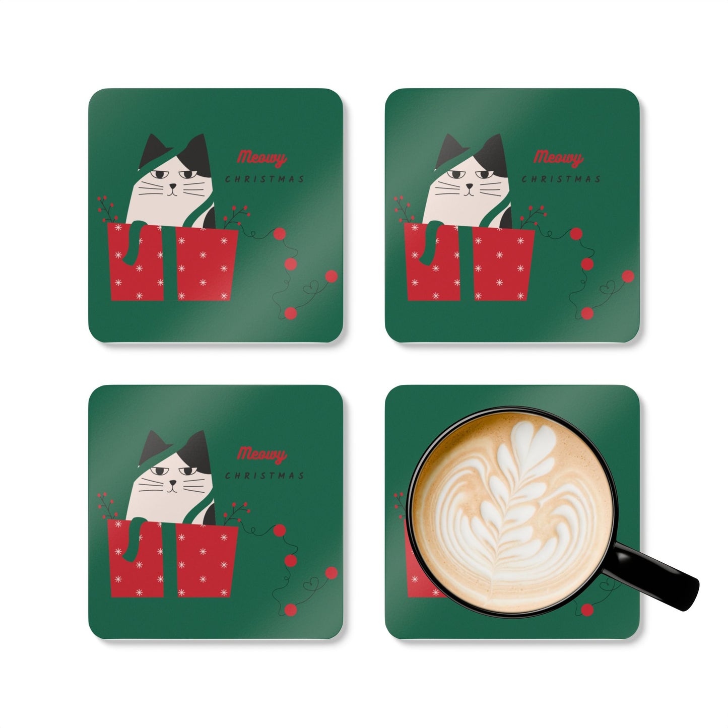 Christmas Coaster Set