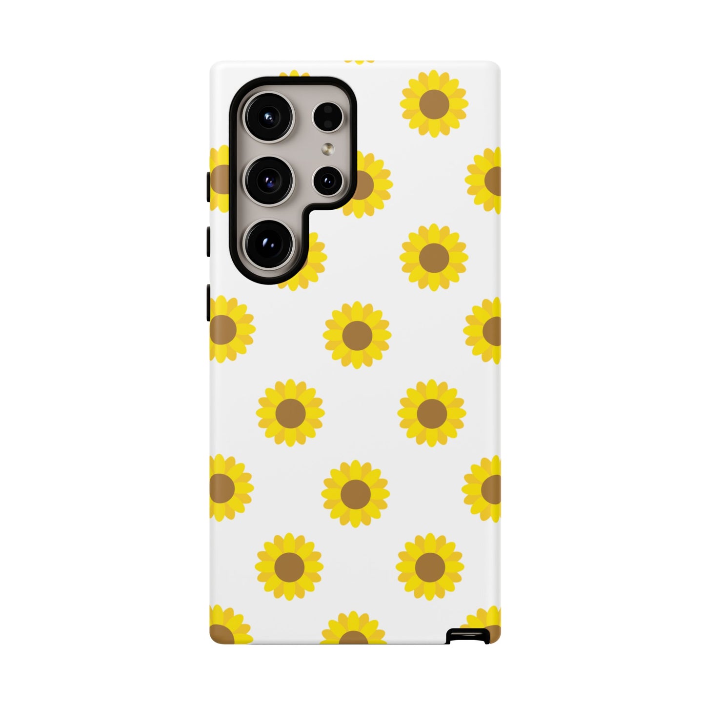 KC Kind Sunflower Phone Case in White