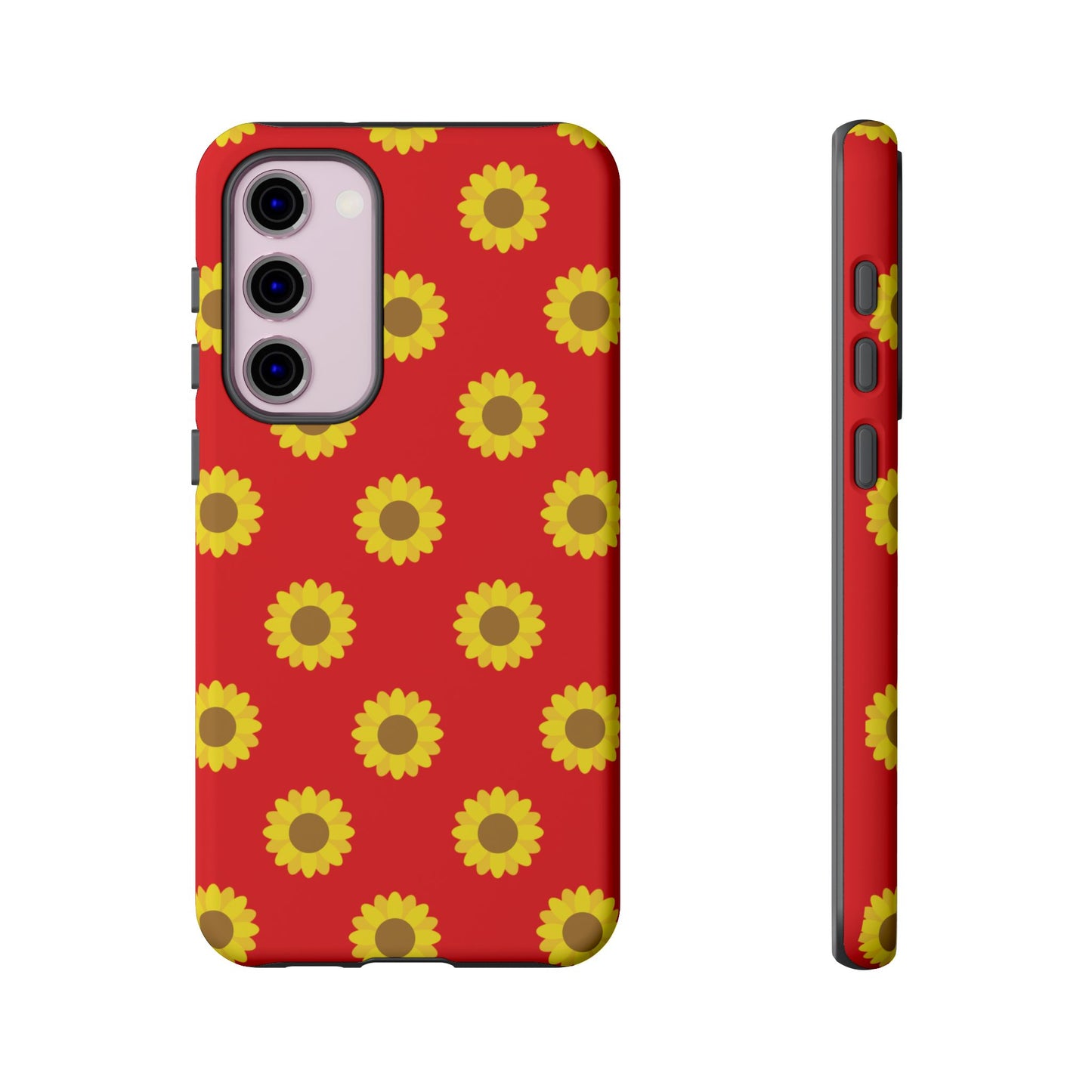 KC Kind Sunflower Phone Case in Red