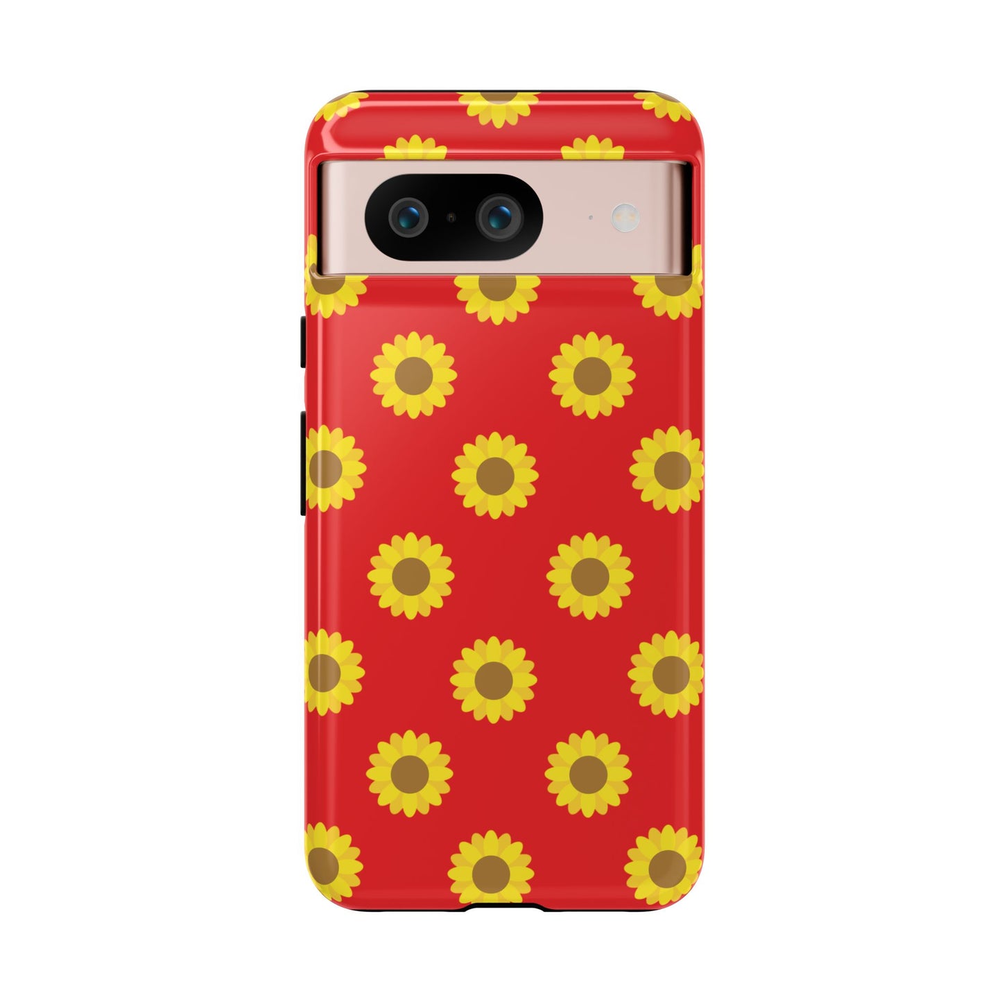 KC Kind Sunflower Phone Case in Red
