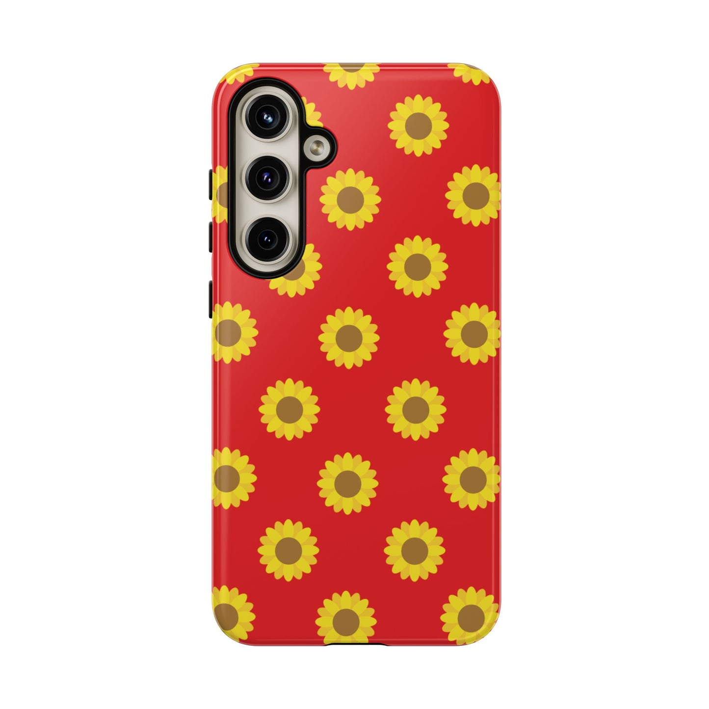 KC Kind Sunflower Phone Case in Red