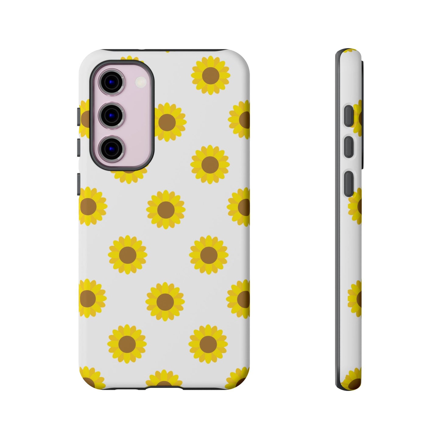 KC Kind Sunflower Phone Case in White