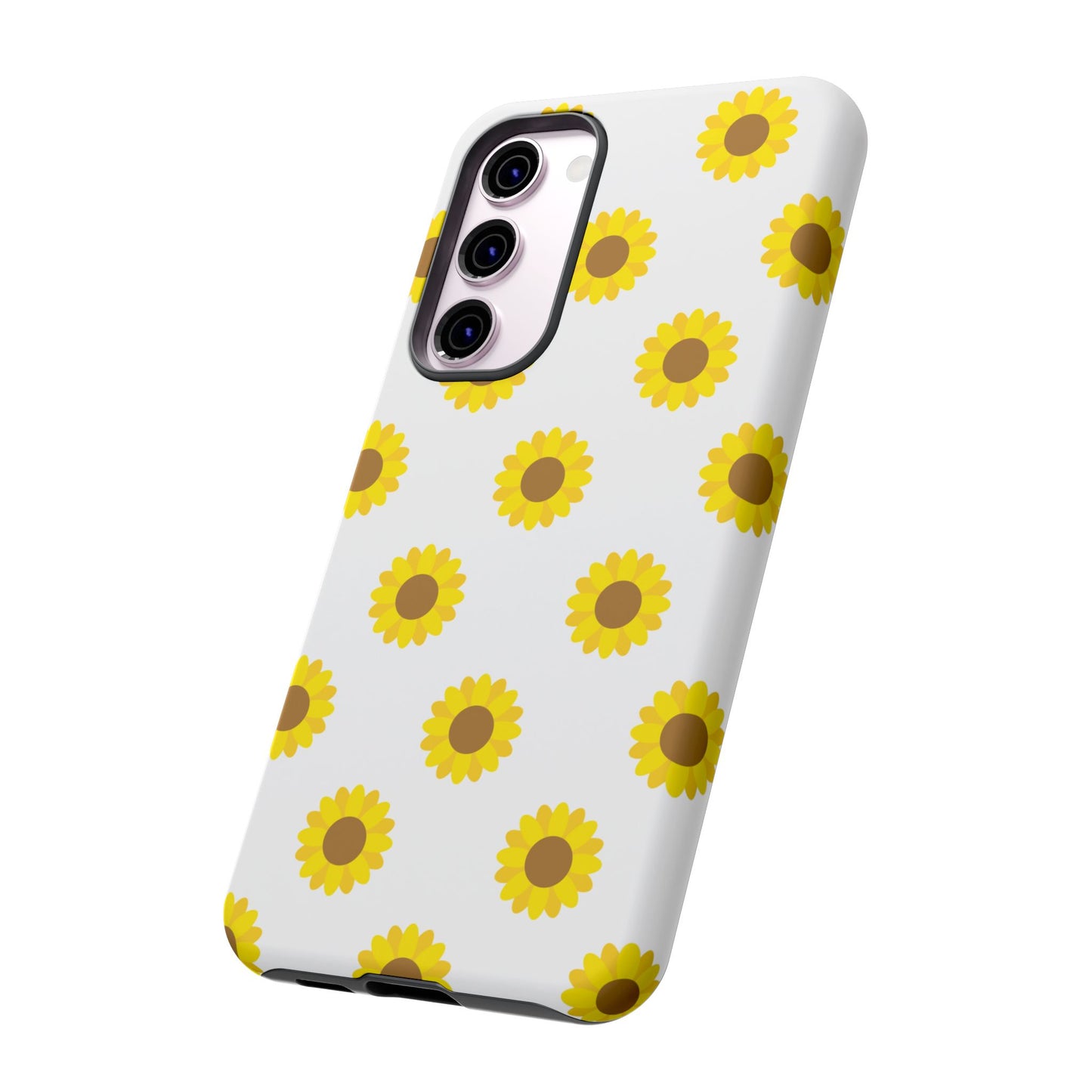 KC Kind Sunflower Phone Case in White