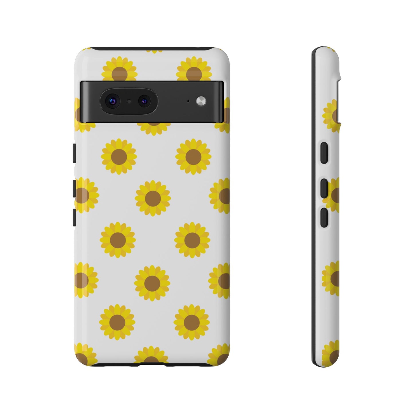 KC Kind Sunflower Phone Case in White