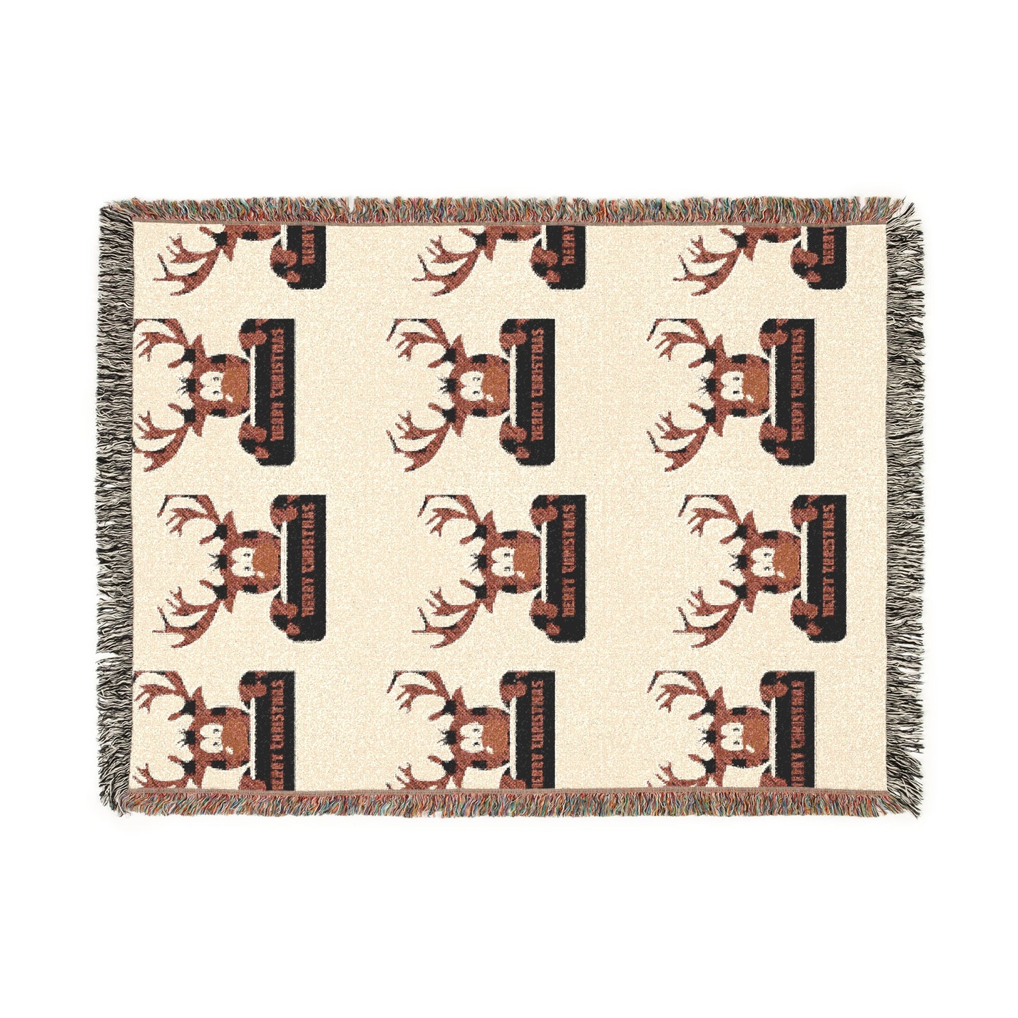 Holiday Woven Blanket- Throw