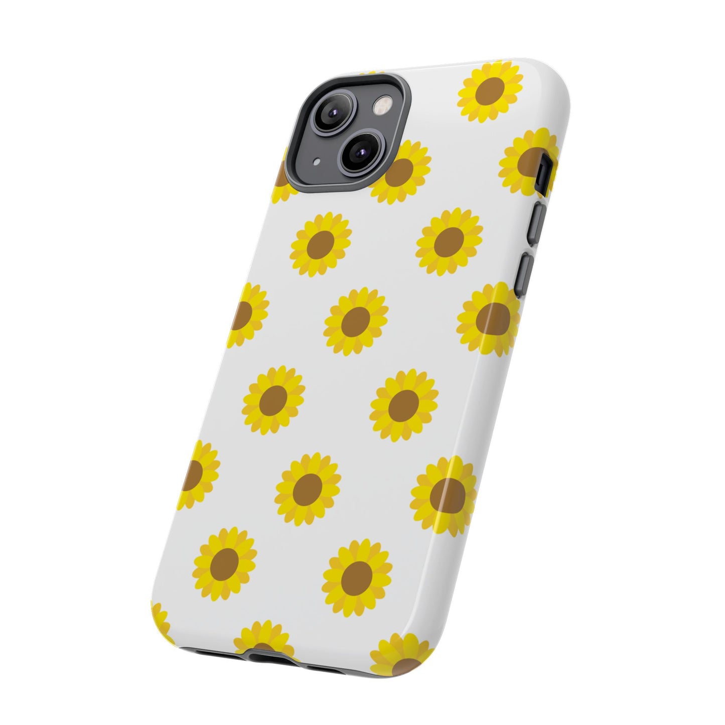 KC Kind Sunflower Phone Case in White