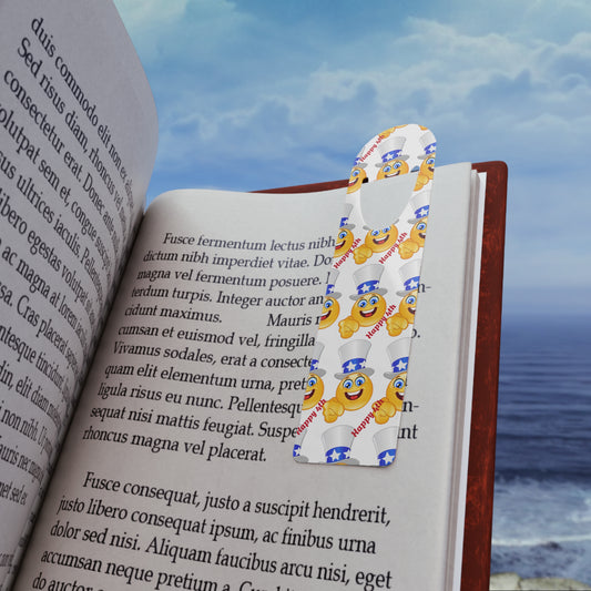 Bookmark - Custom Happy 4th Face Design