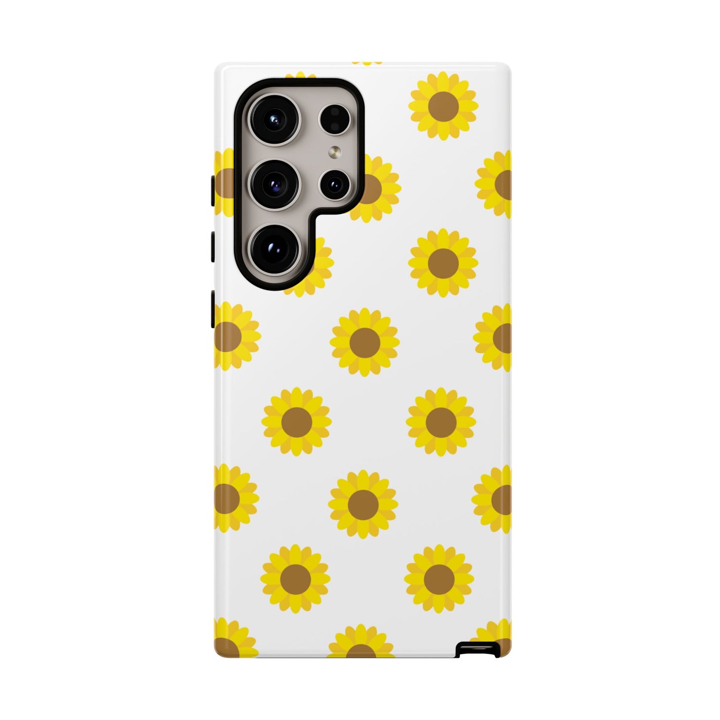 KC Kind Sunflower Phone Case in White
