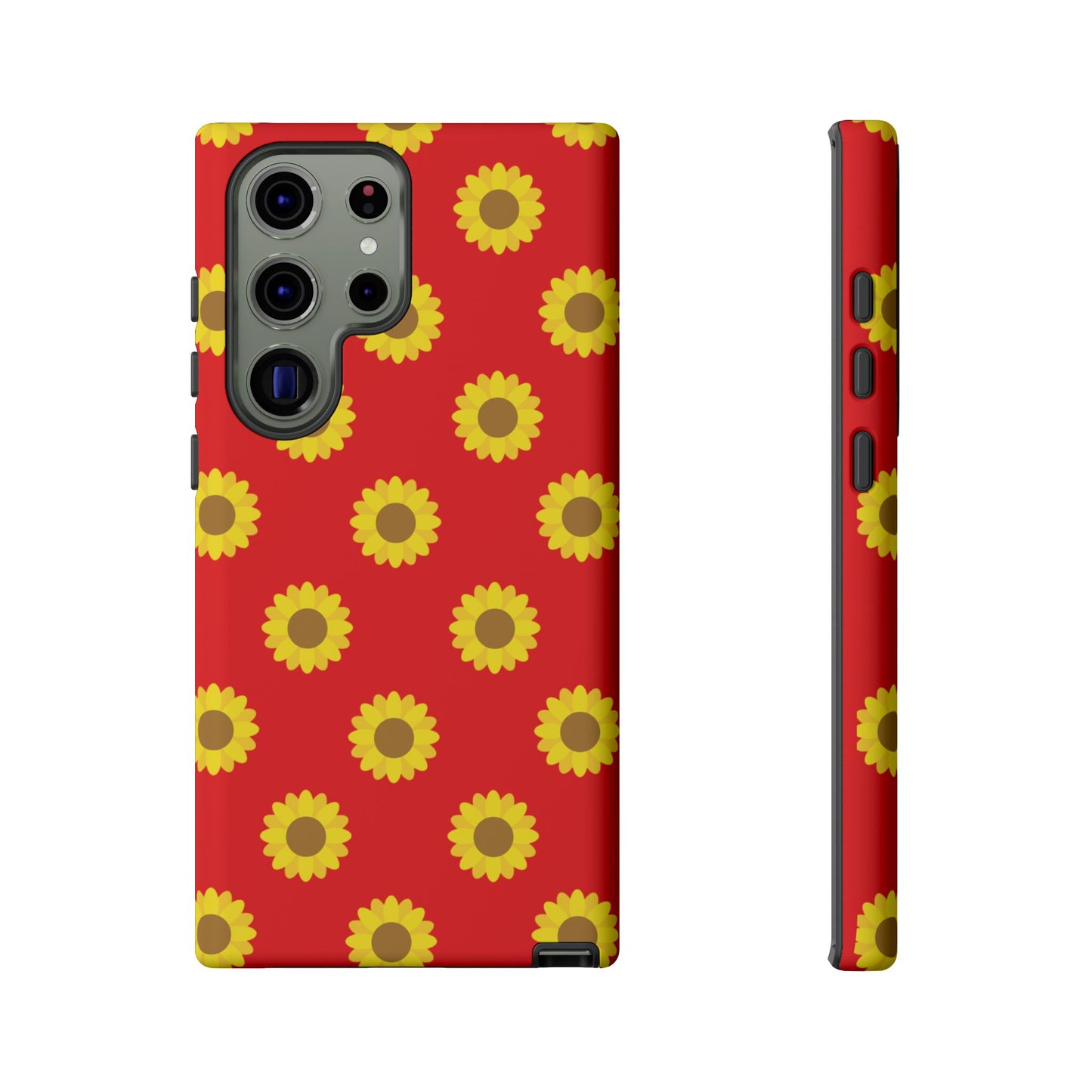 KC Kind Sunflower Phone Case in Red