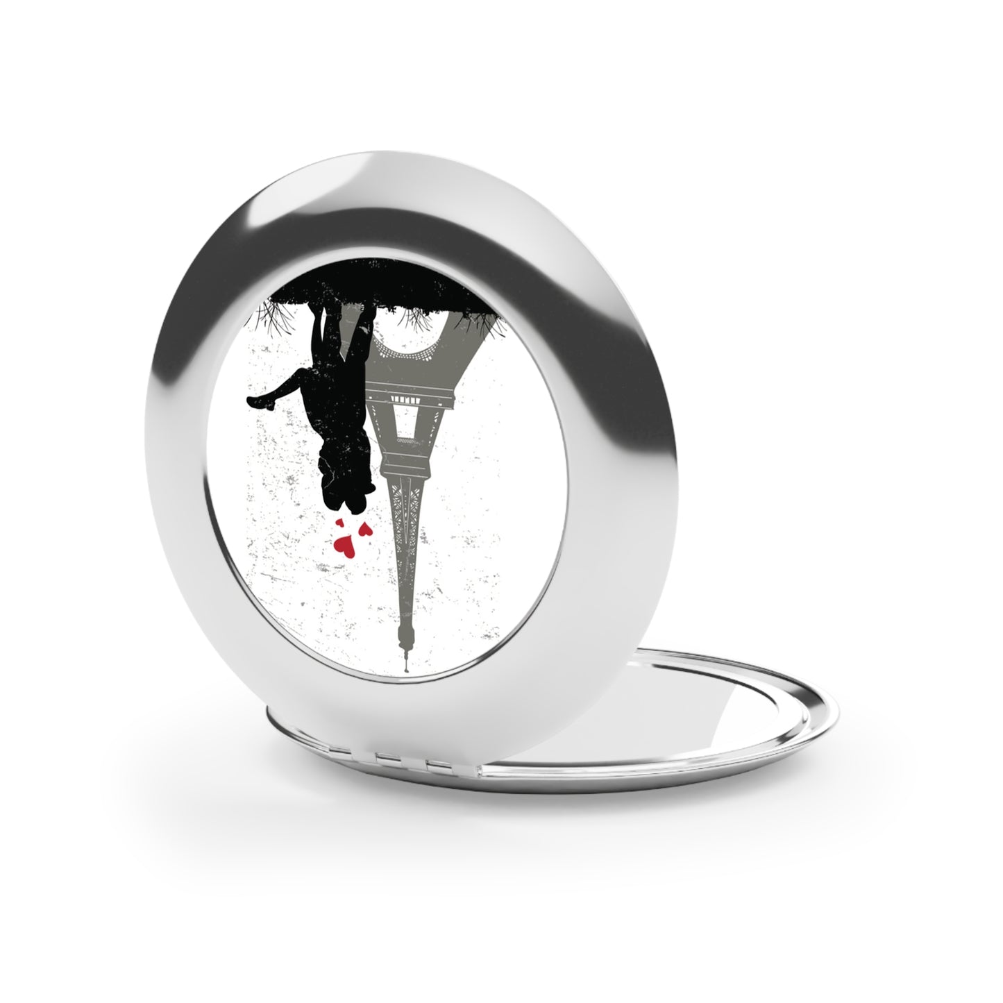 Compact Mirror - Travel the World Custom Design