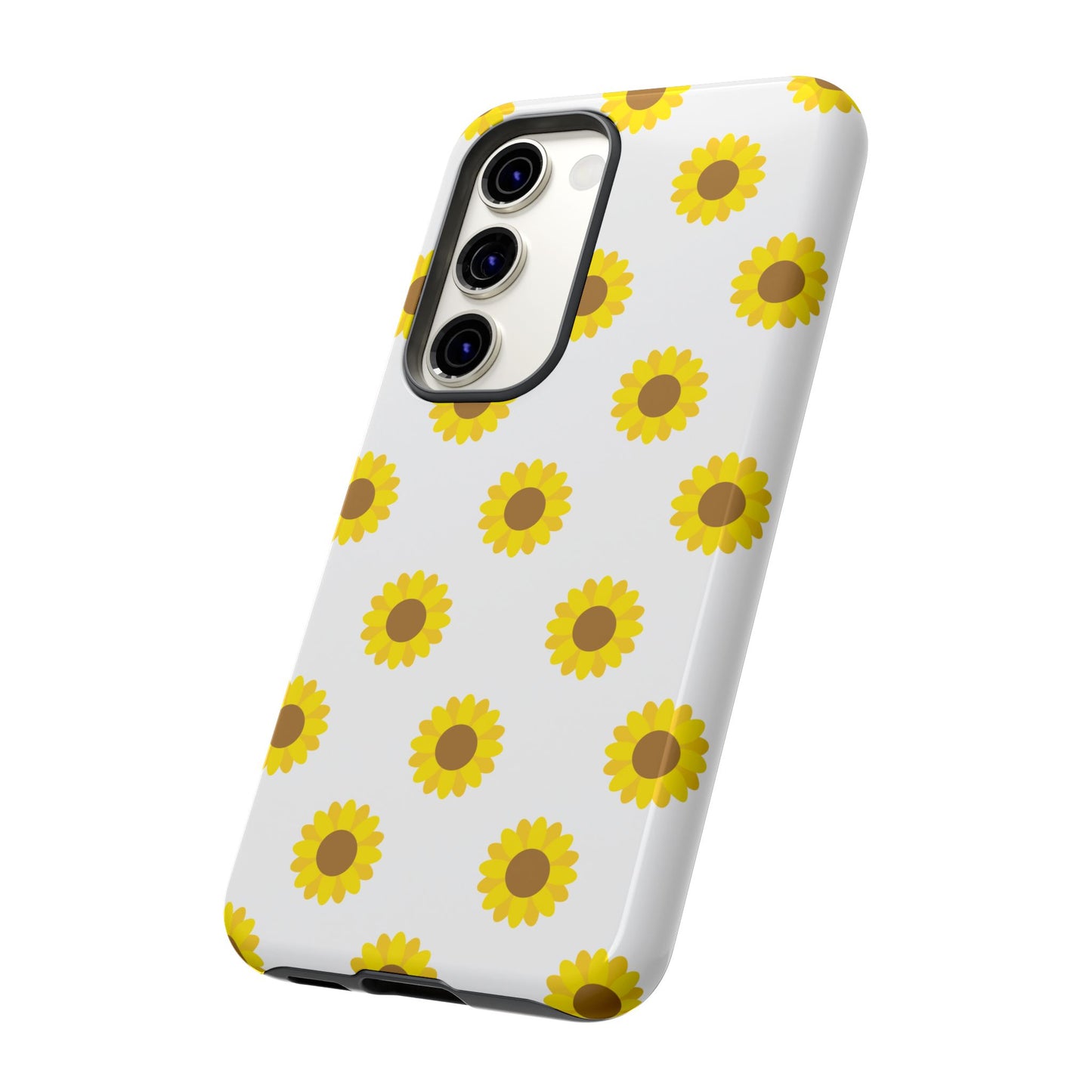 KC Kind Sunflower Phone Case in White