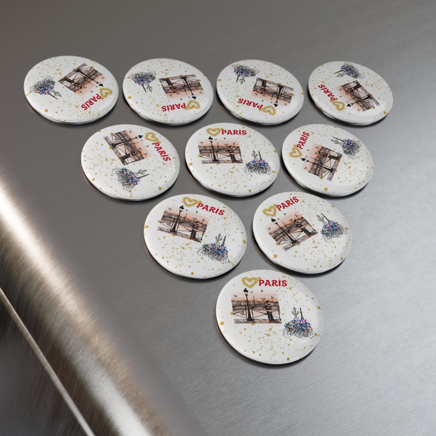 Custom Love Paris Design Magnet