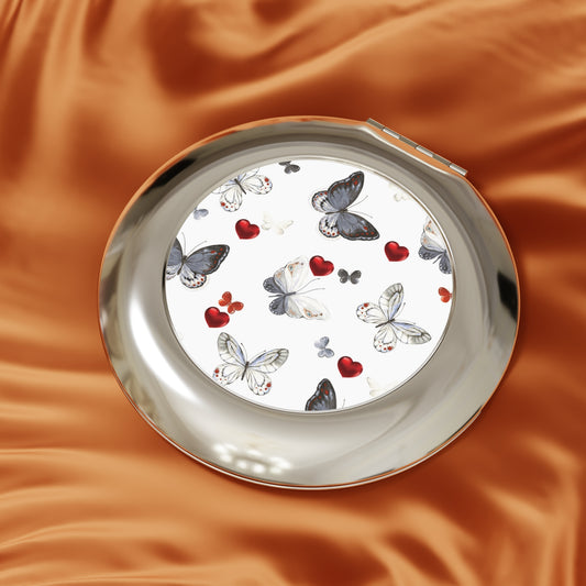 Compact Mirror - Travel the World Custom Design