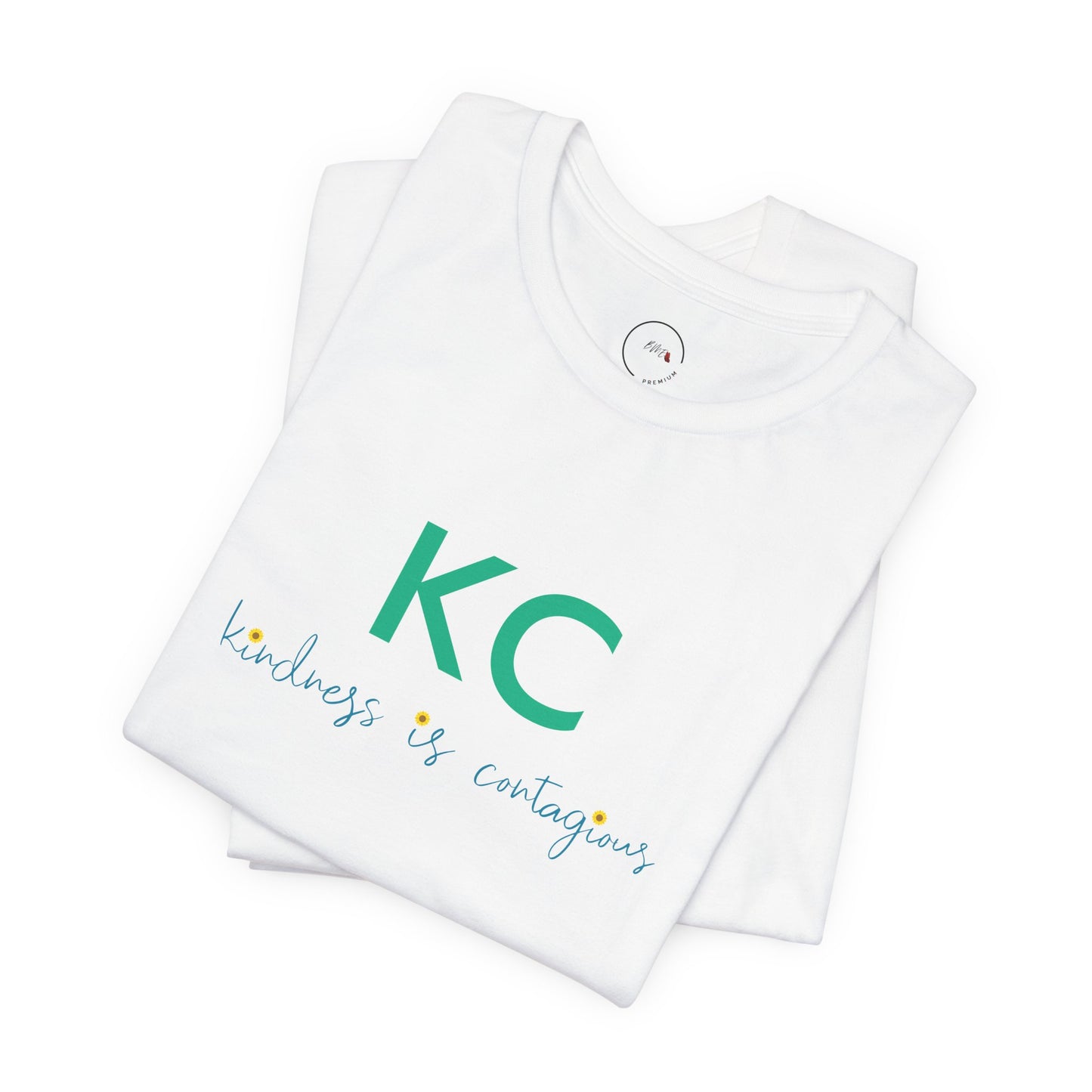 KC Kindness is Contagious | Unisex Jersey Short Sleeve Tee