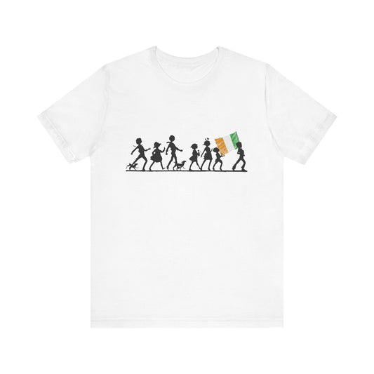 Irish Heritage Unisex Short Sleeve Tee - St. Patrick's Day Celebration Shirt