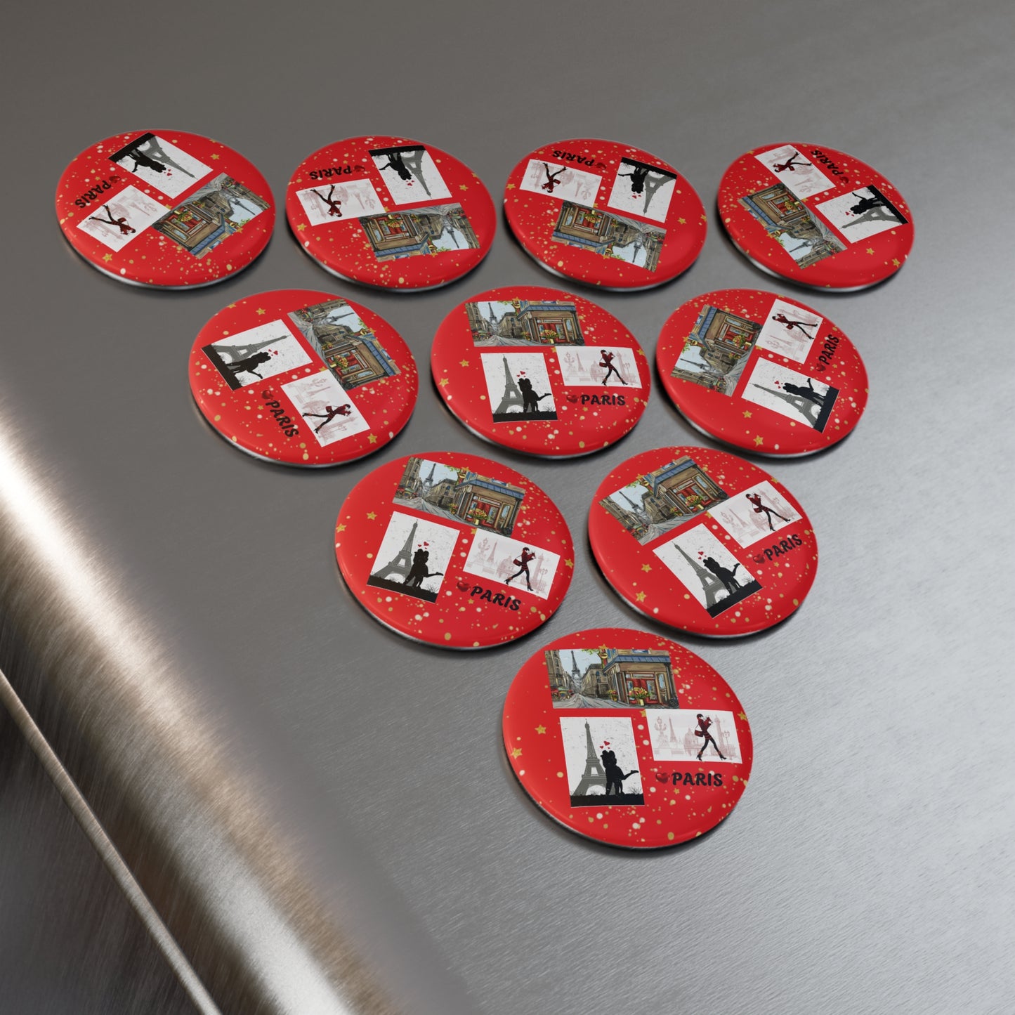Custom Love Paris Design Magnet